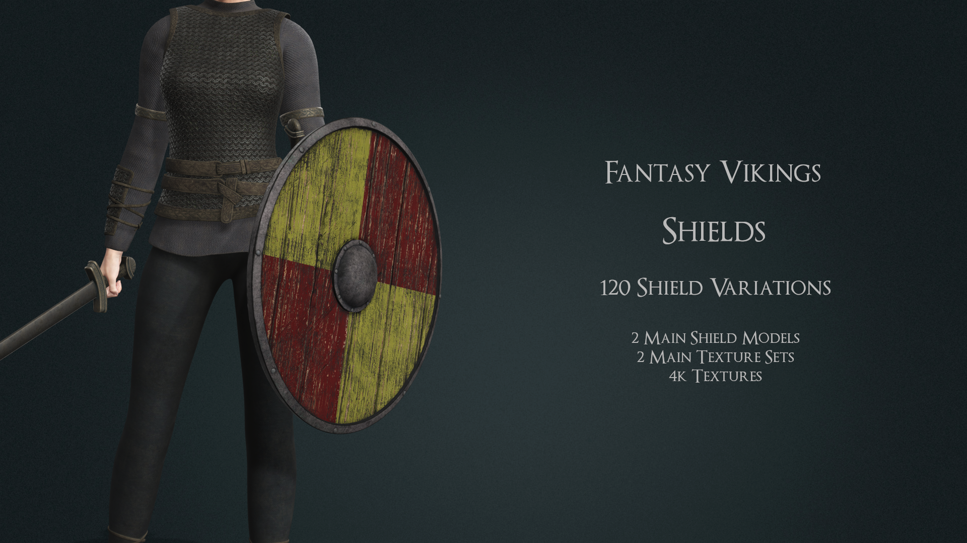 Fantasy Viking - Shields