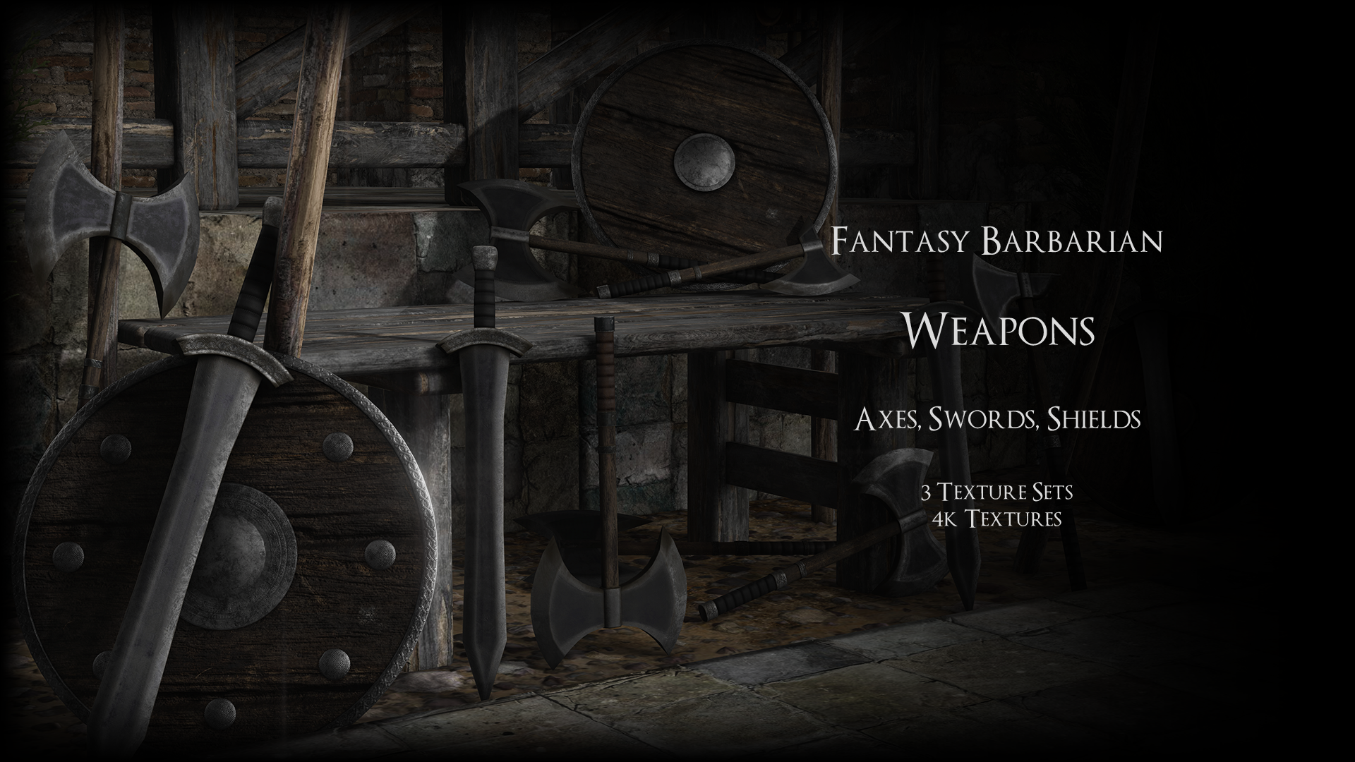 Fantasy Barbarian - Weapons