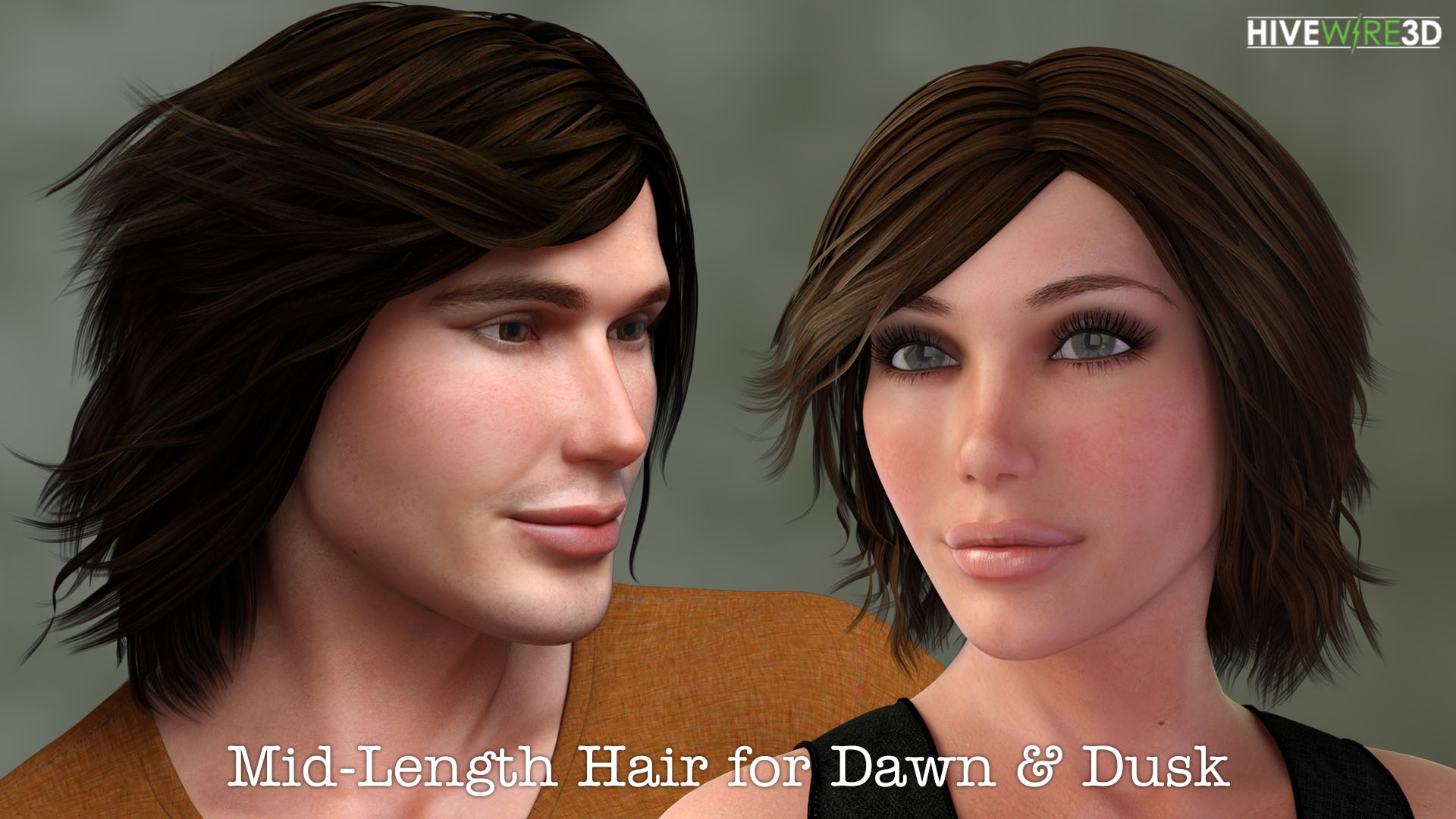 Mid Length Hair for Dawn and Dusk