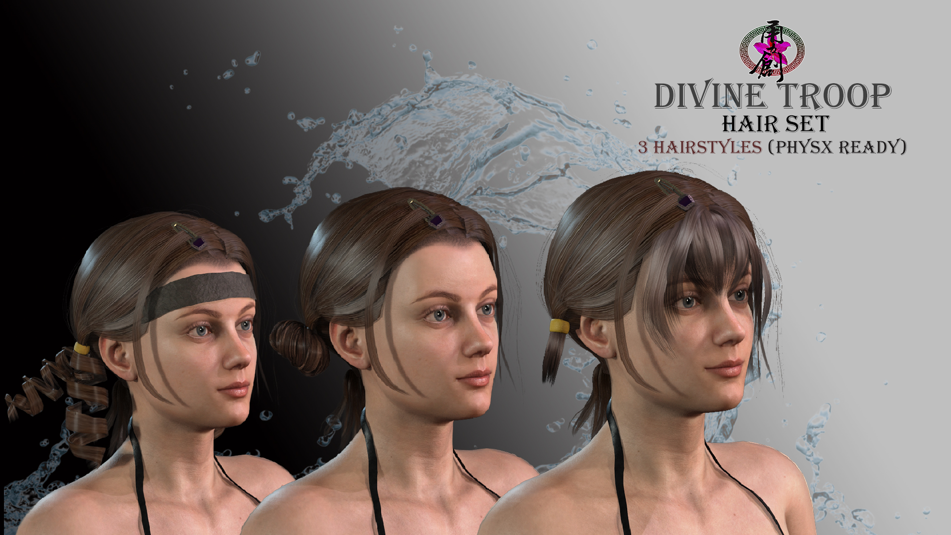 DTS-Model 01-Hair Set