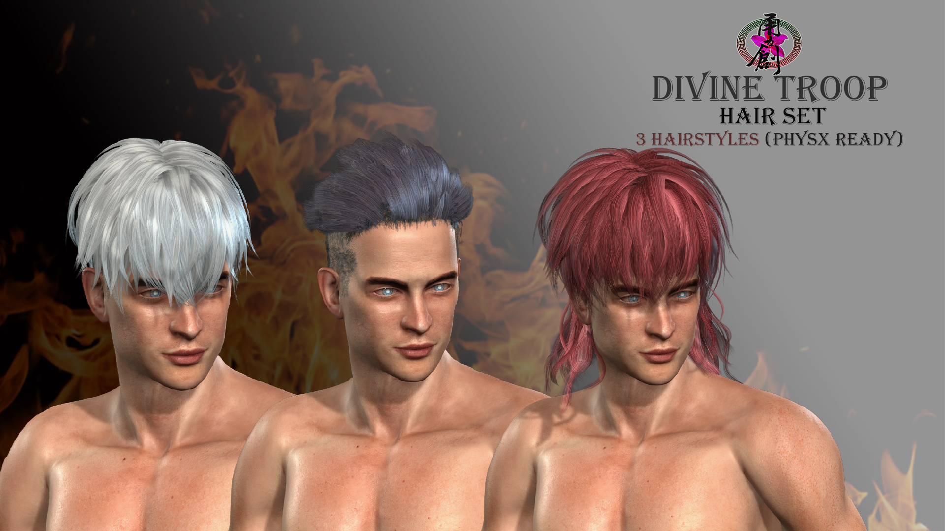 DTS-Model02-HairSet