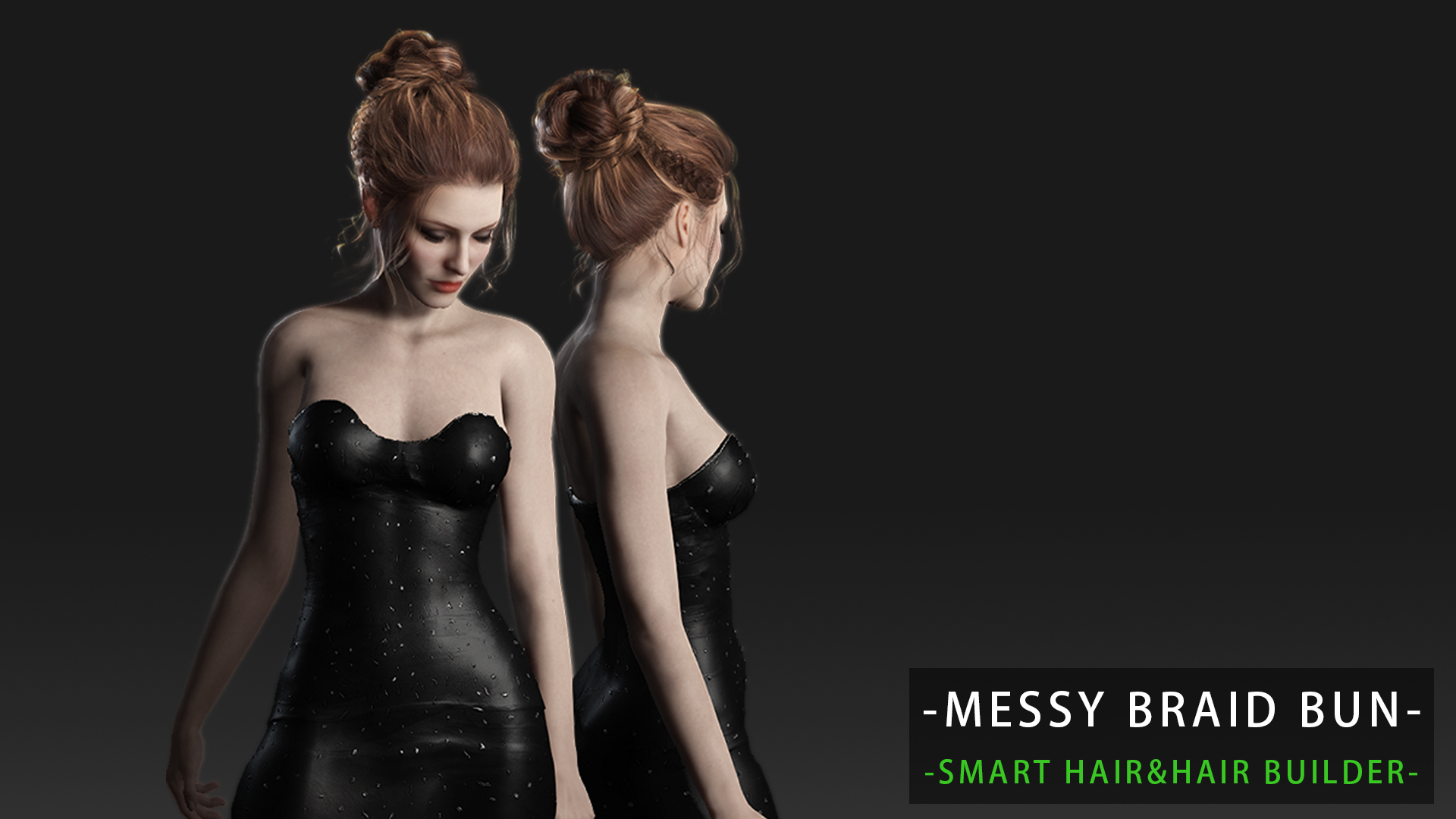 Messy Braid Bun