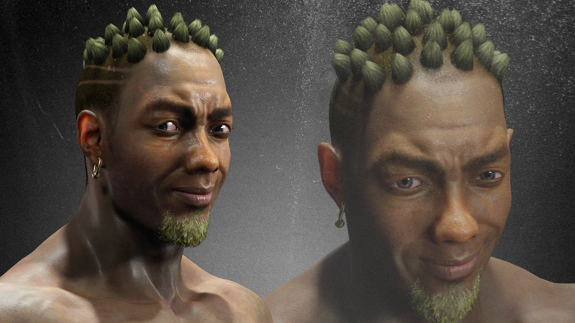 Apocalyptic Hairstyle - Porcupine Hair