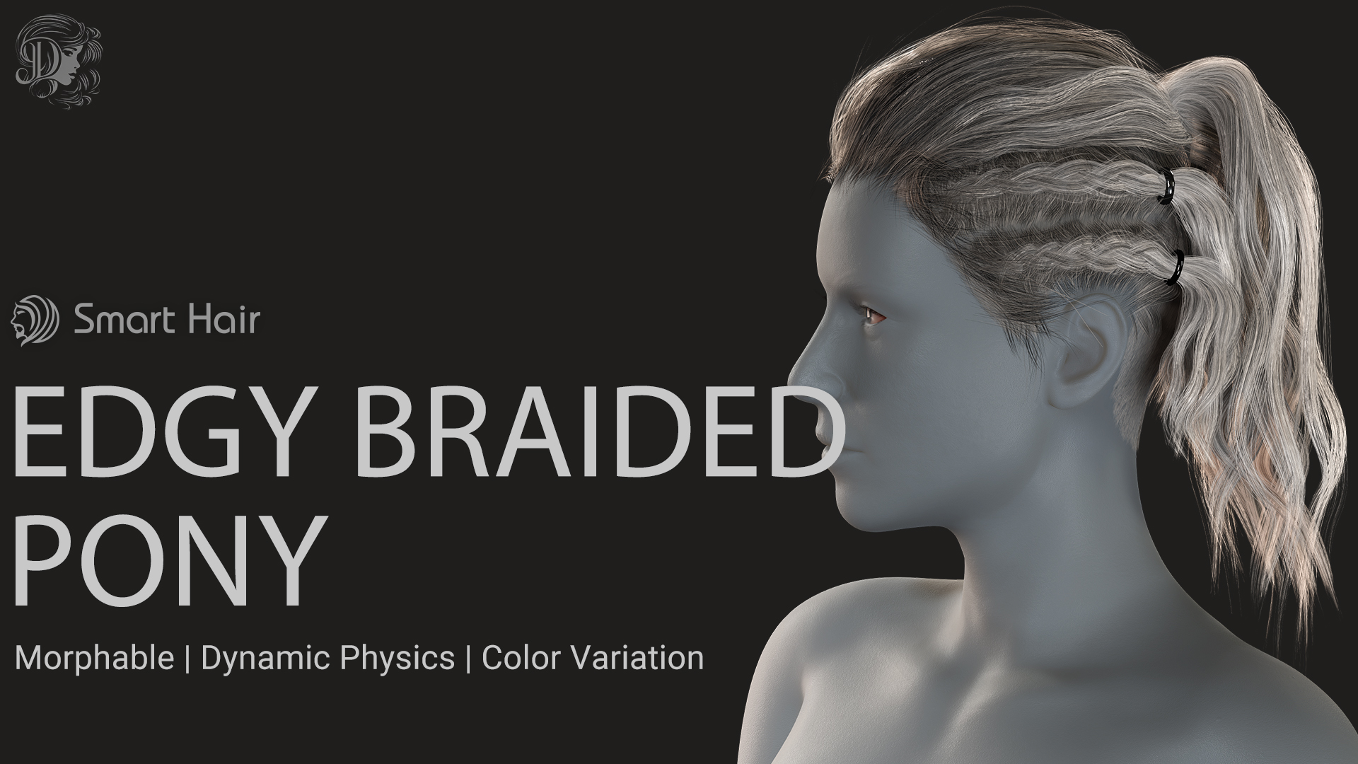 Edgy Braided Pony