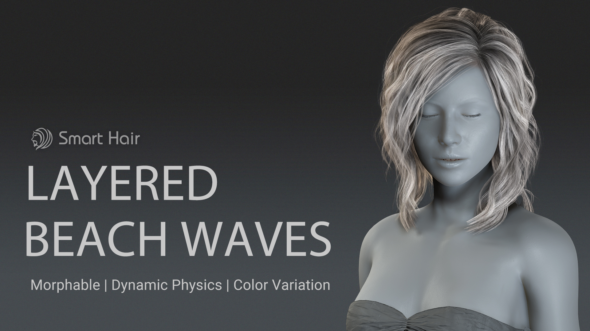 Layered Beach Waves Hair