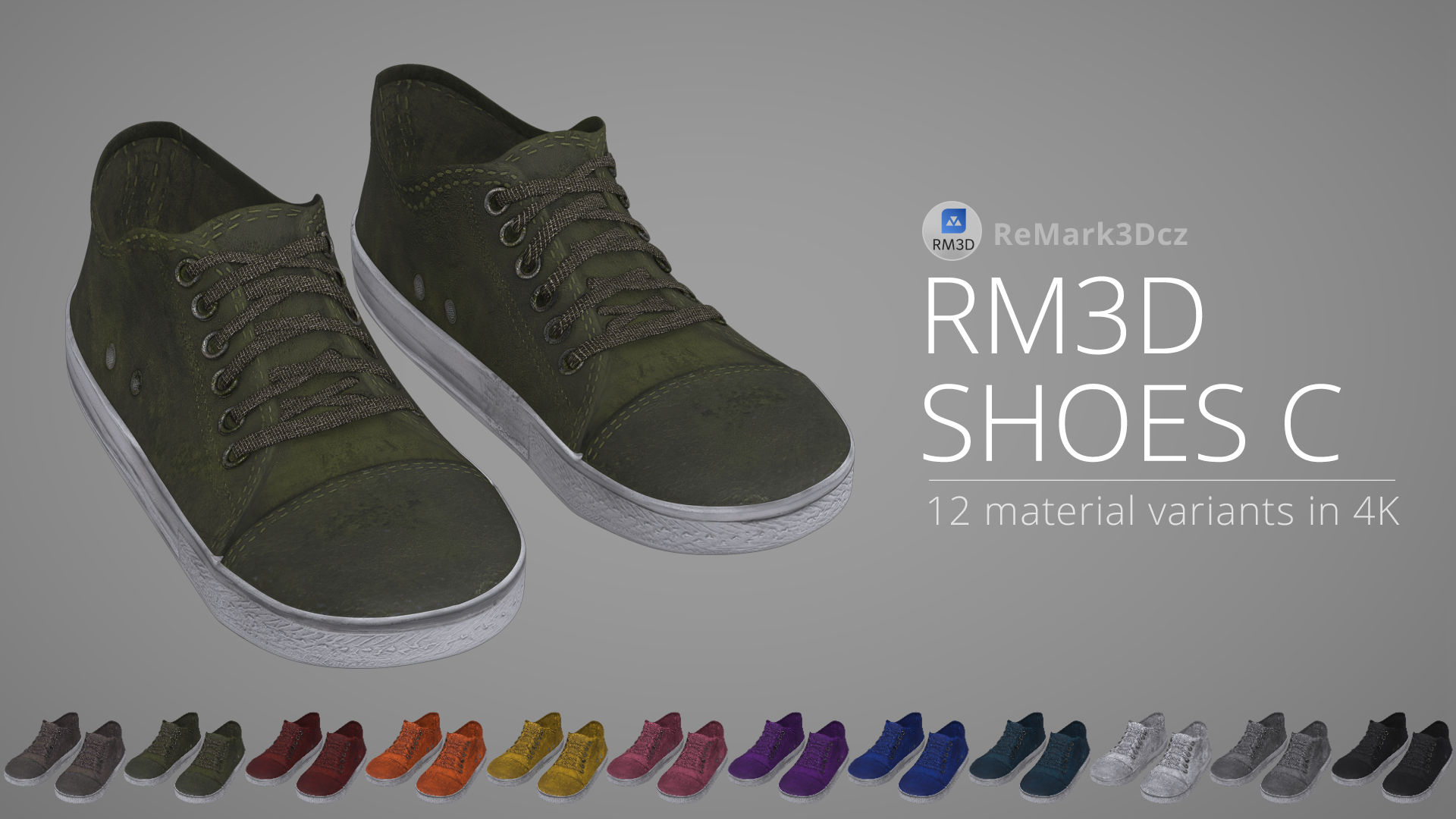 RM3D Shoes C (4K, 12 variants)