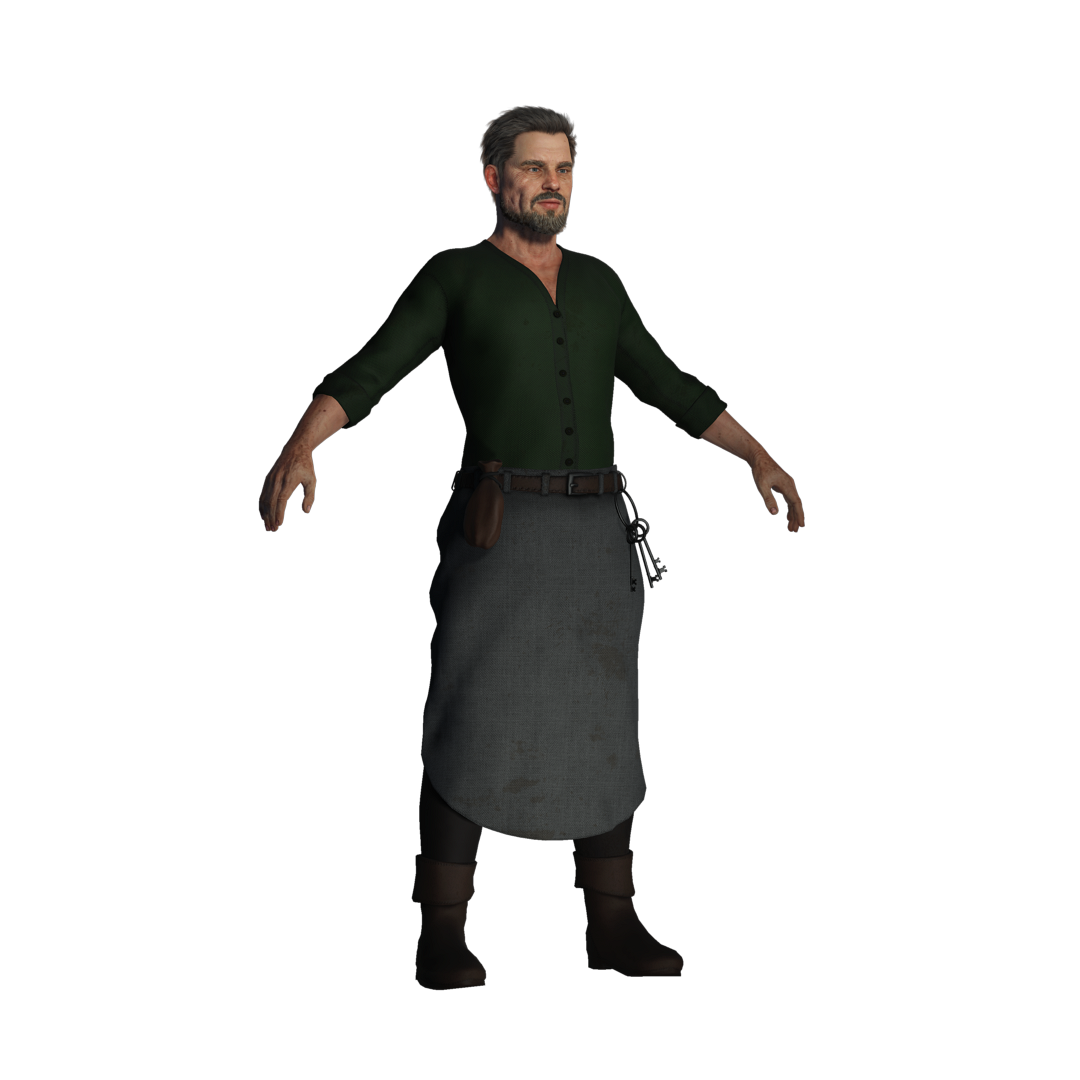 Steffan - The Innkeeper - Character Creator/Actor - Reallusion Content ...