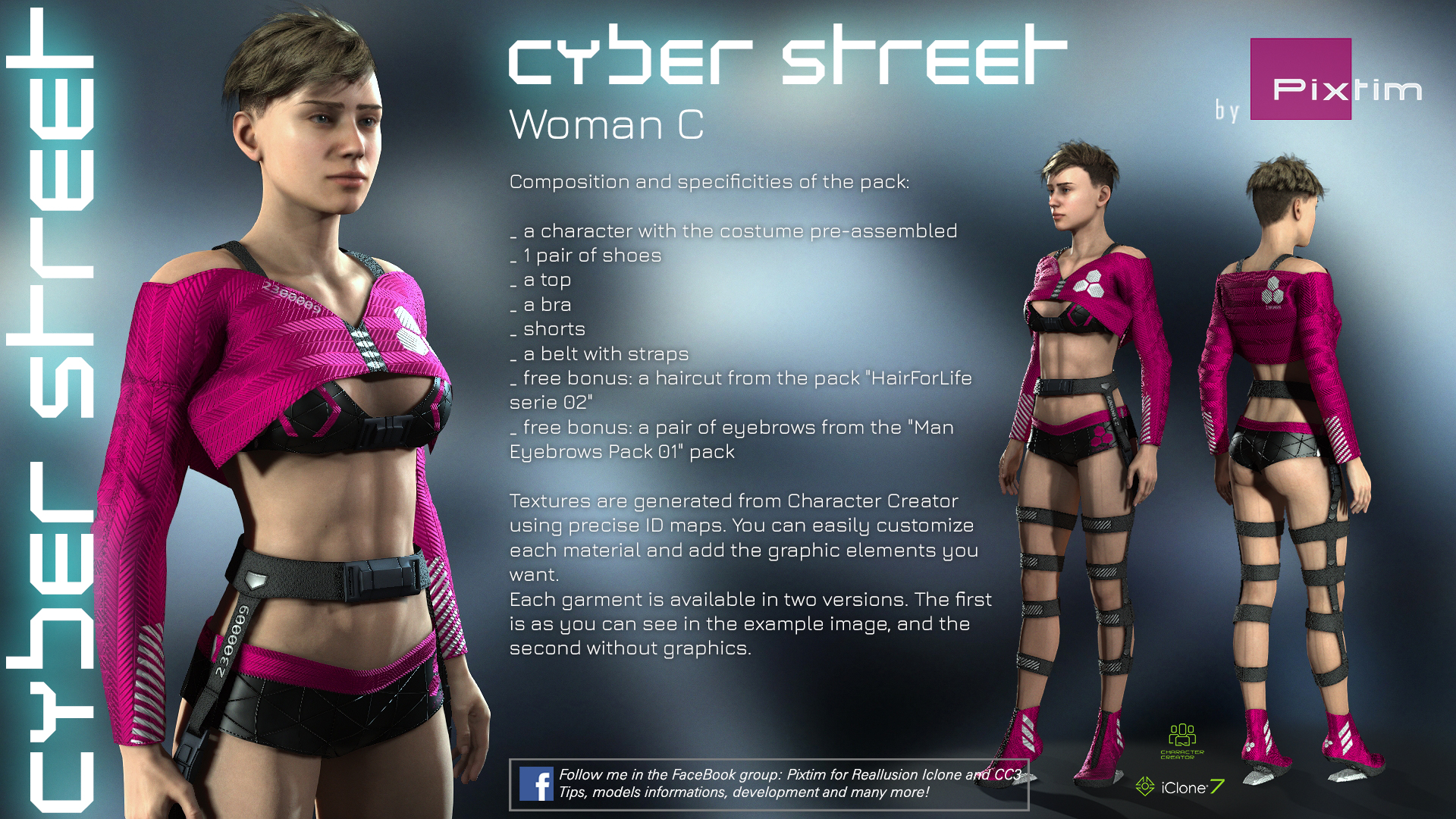 Cyber Street Woman C