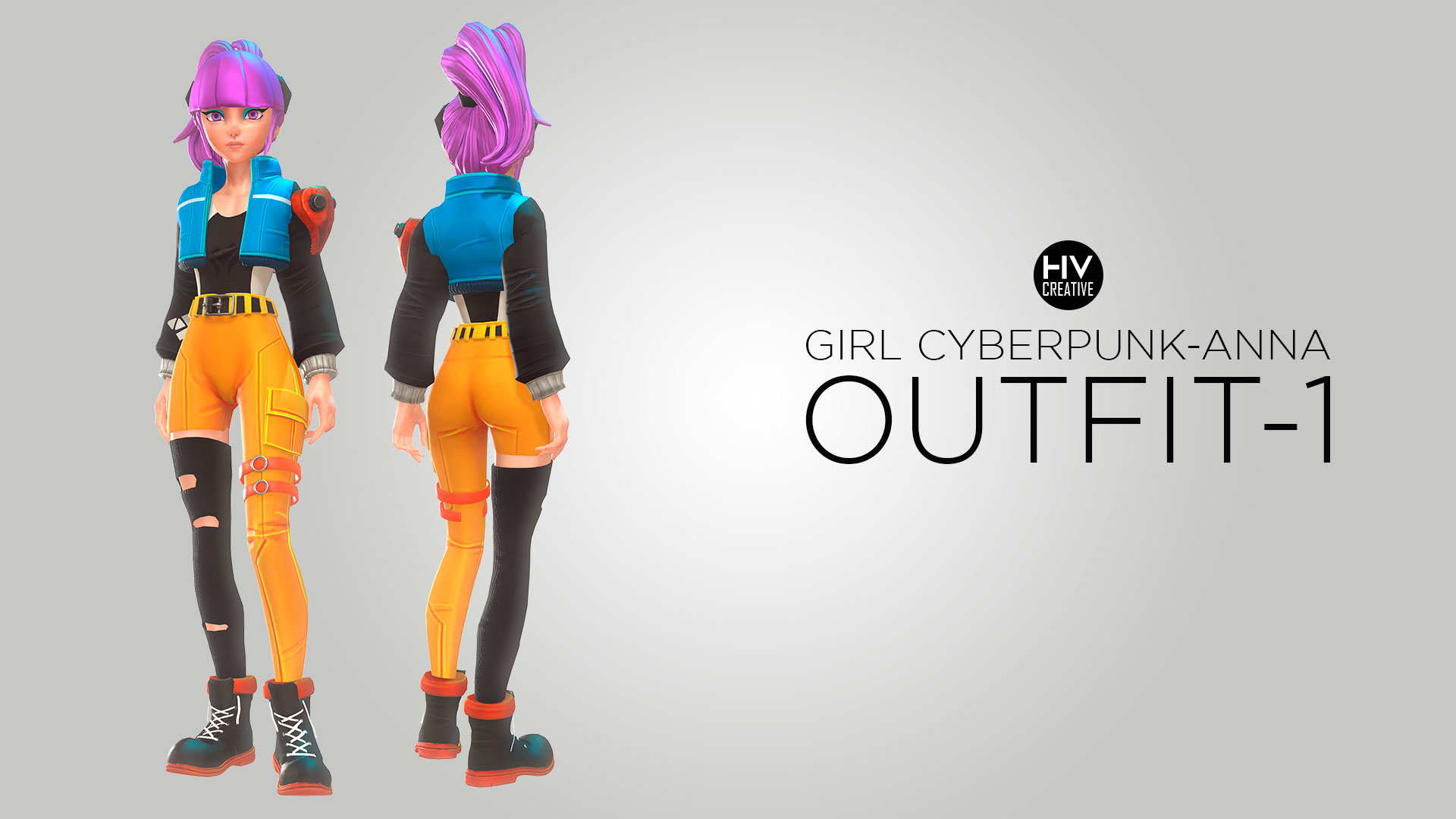 Cyberpunk Anna 1
