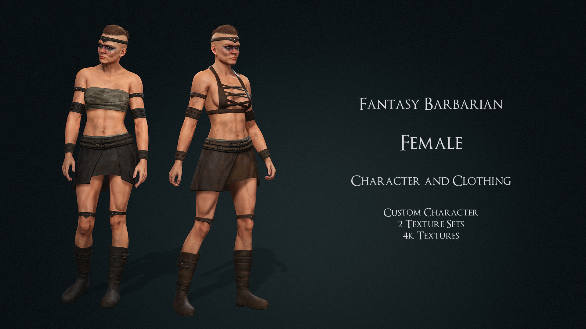 Fantasy Barbarian - Female