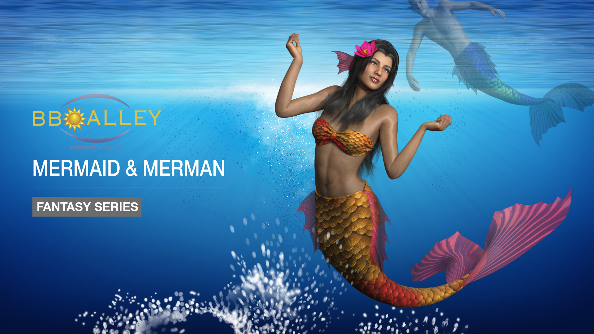 Mermaid & Merman