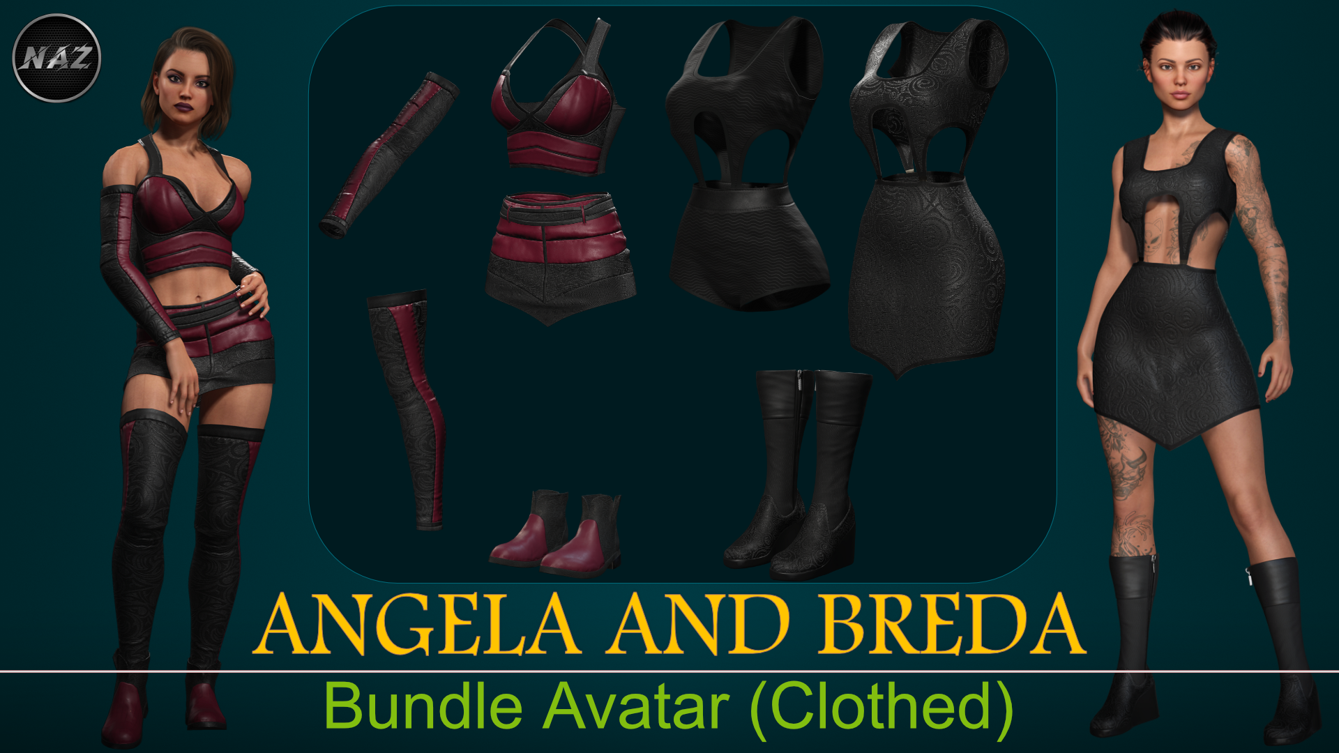 Angela And Breda Bundle