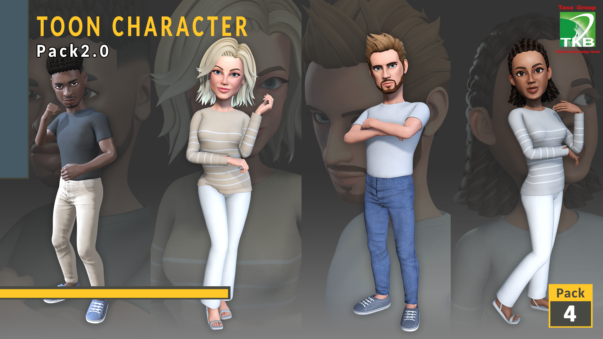 Toon Character Pack2.0