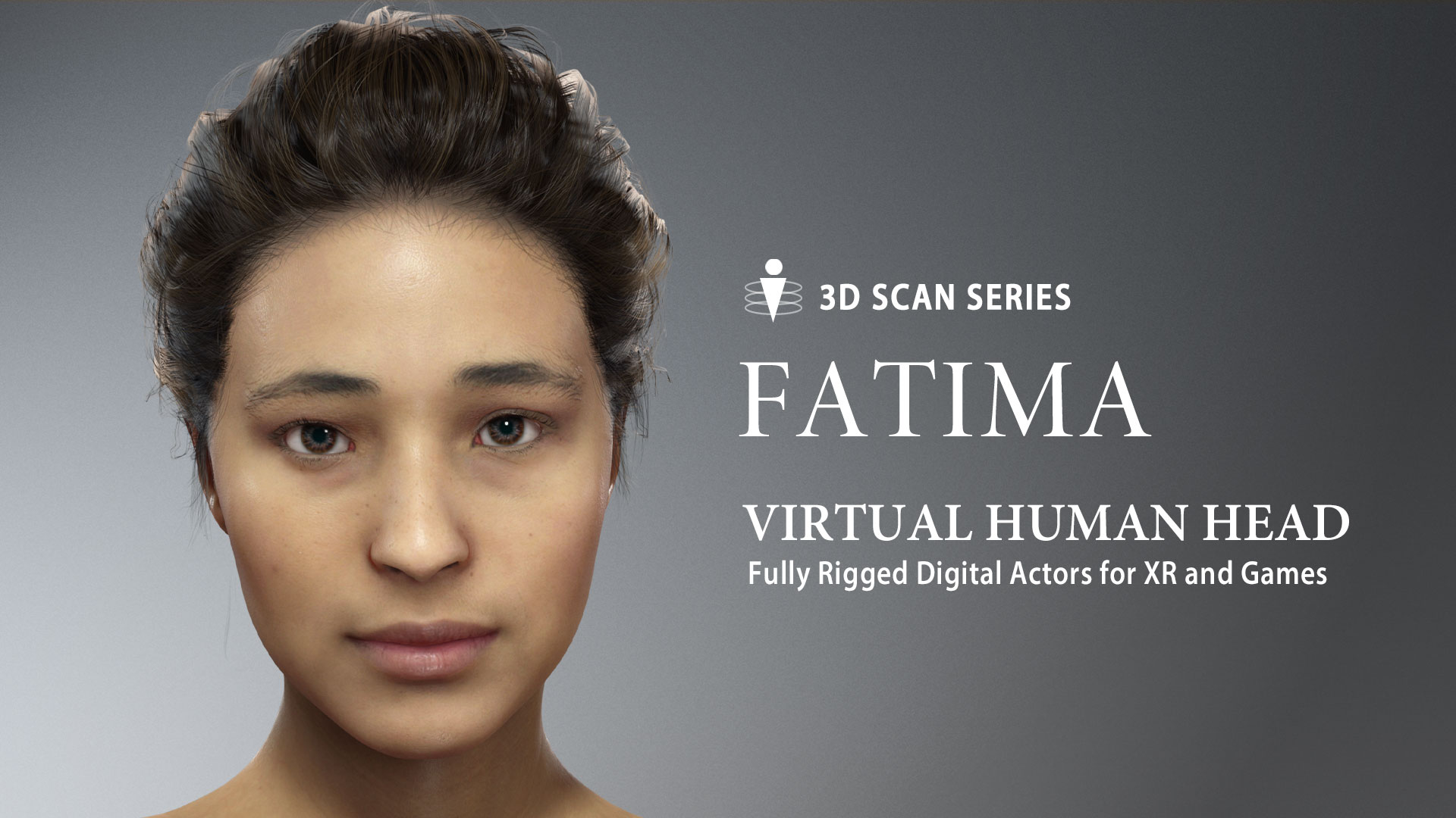 Virtual Human Heads - Fatima - Character Creator/Morph - Reallusion