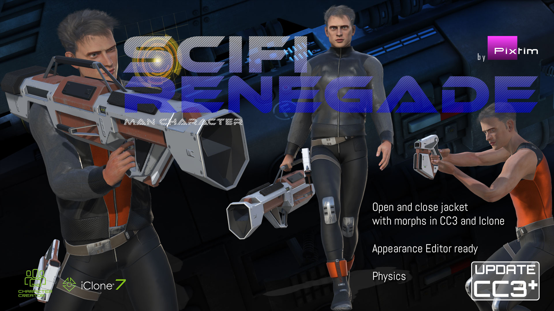 SciFi Renegade Man