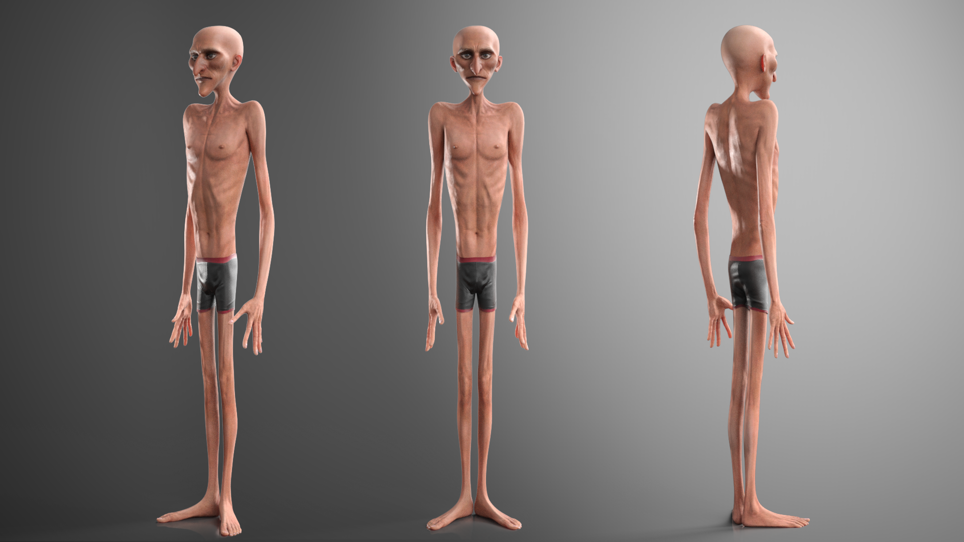 CC3 Stylized Exaggerated Morphs - Males Vol.1 - Character Creator/Combo ...