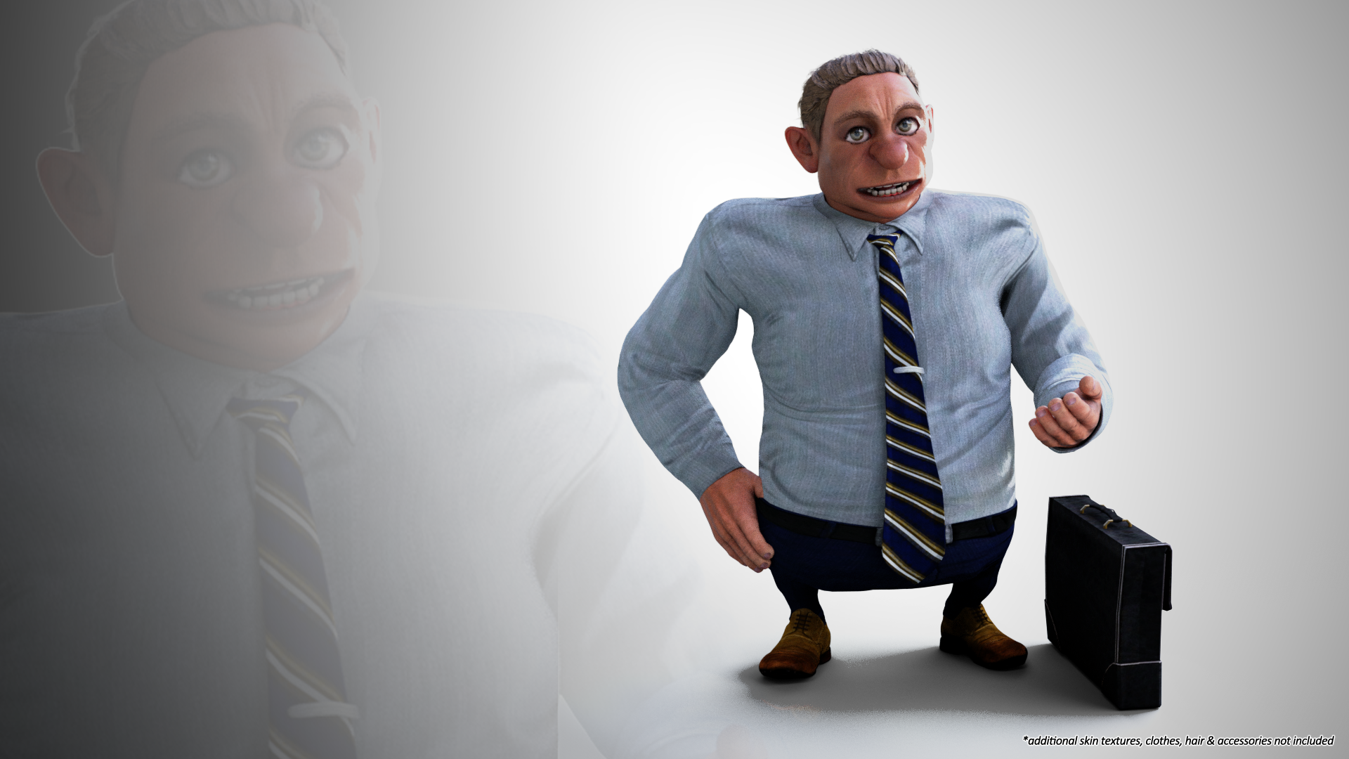 CC3 Stylized Exaggerated Morphs - Males Vol.1 - Character Creator/Combo ...