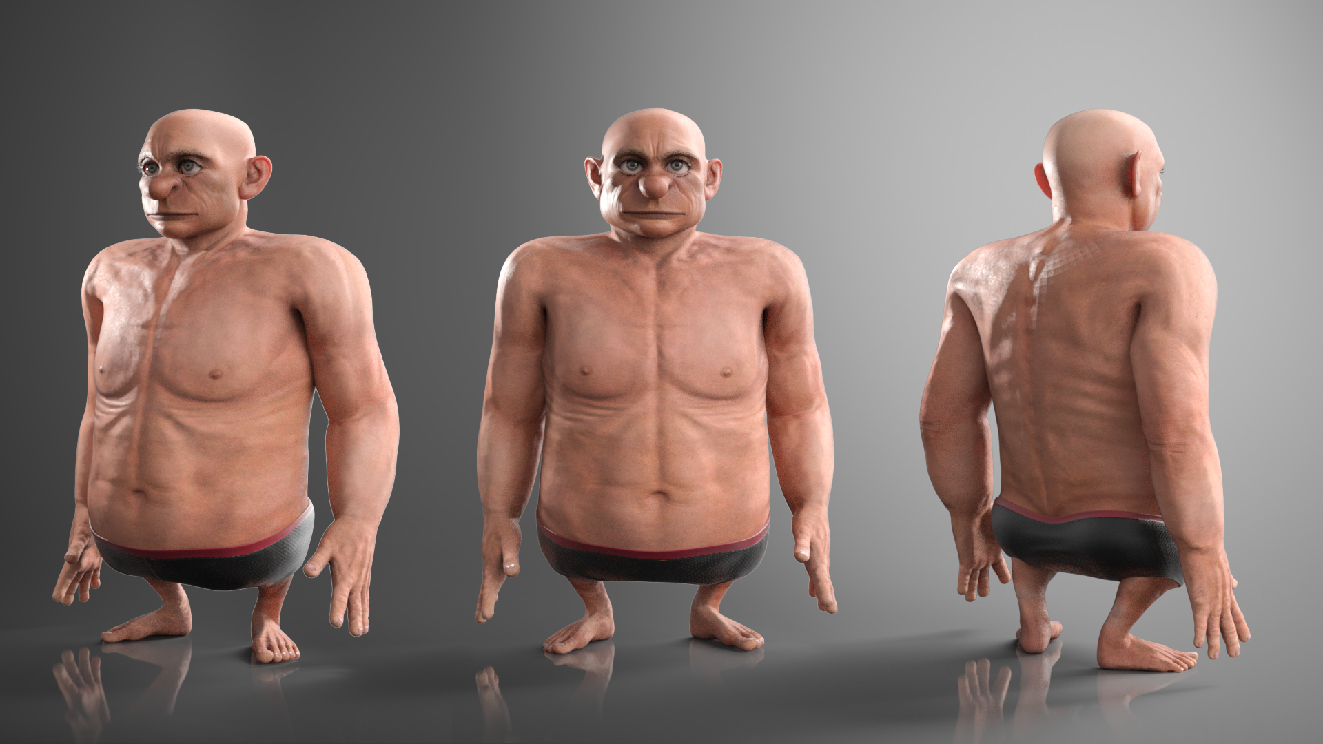 CC3 Stylized Exaggerated Morphs - Males Vol.1 - Character Creator/Combo ...