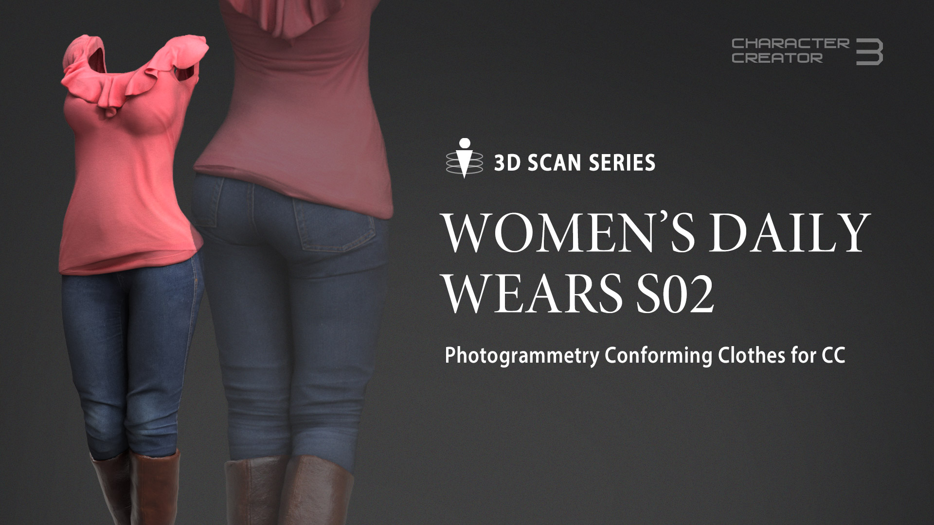 Virtual Human Outfits - Women’s Daily Wears S02