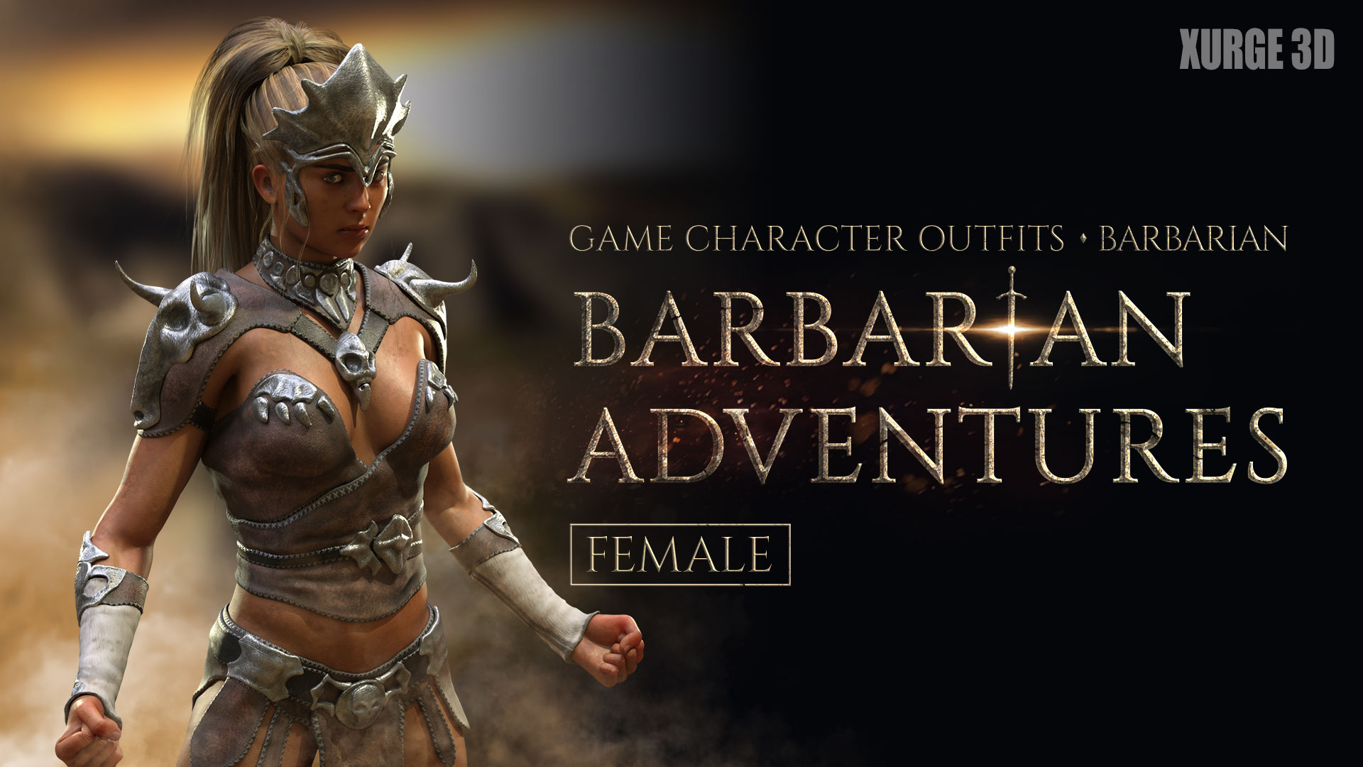 Barbarian Adventures - Female - Character Creator/Outfit - Reallusion  Content Store