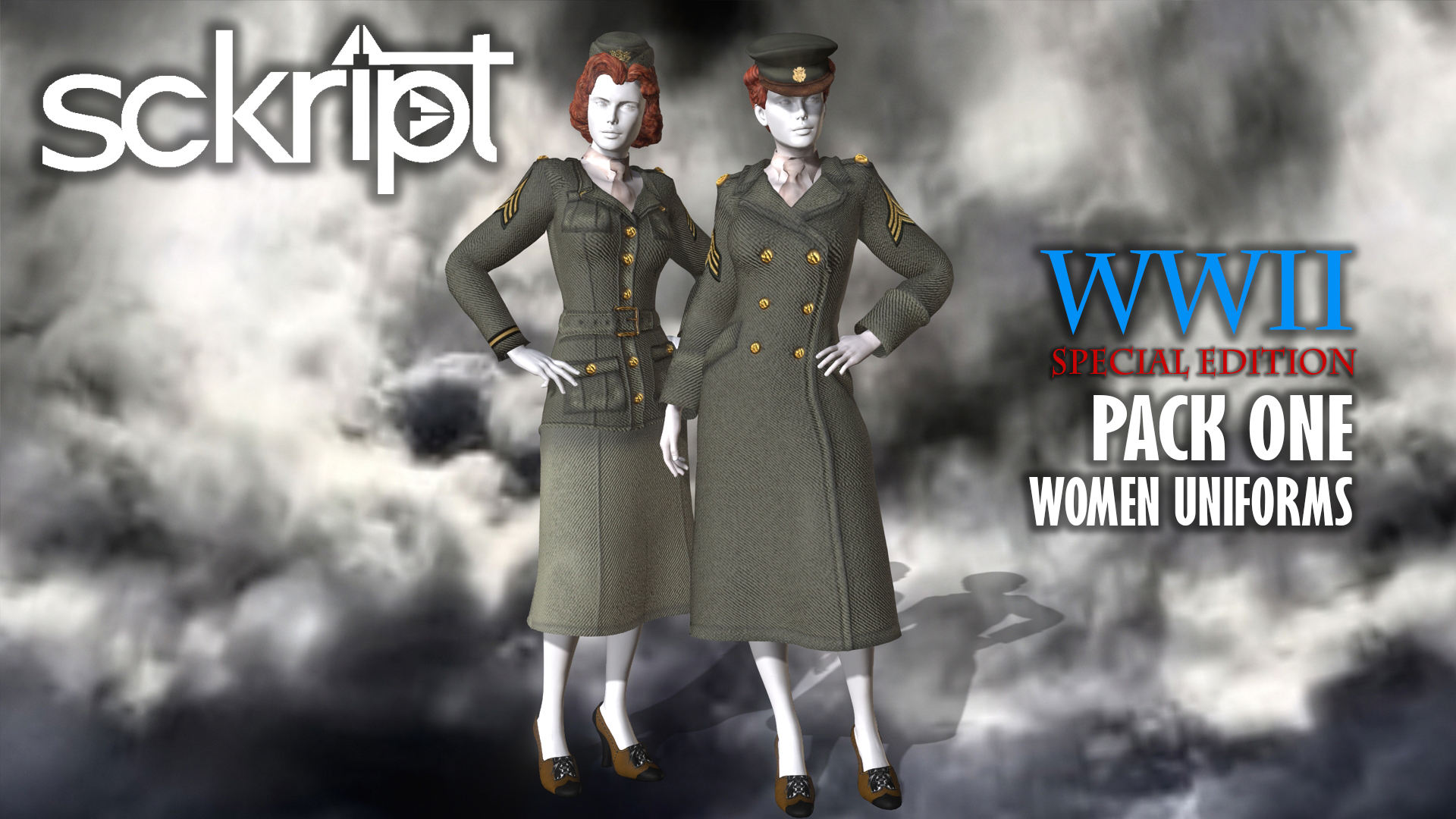 SCKRIPT WW2 Special Edition Women Pack One