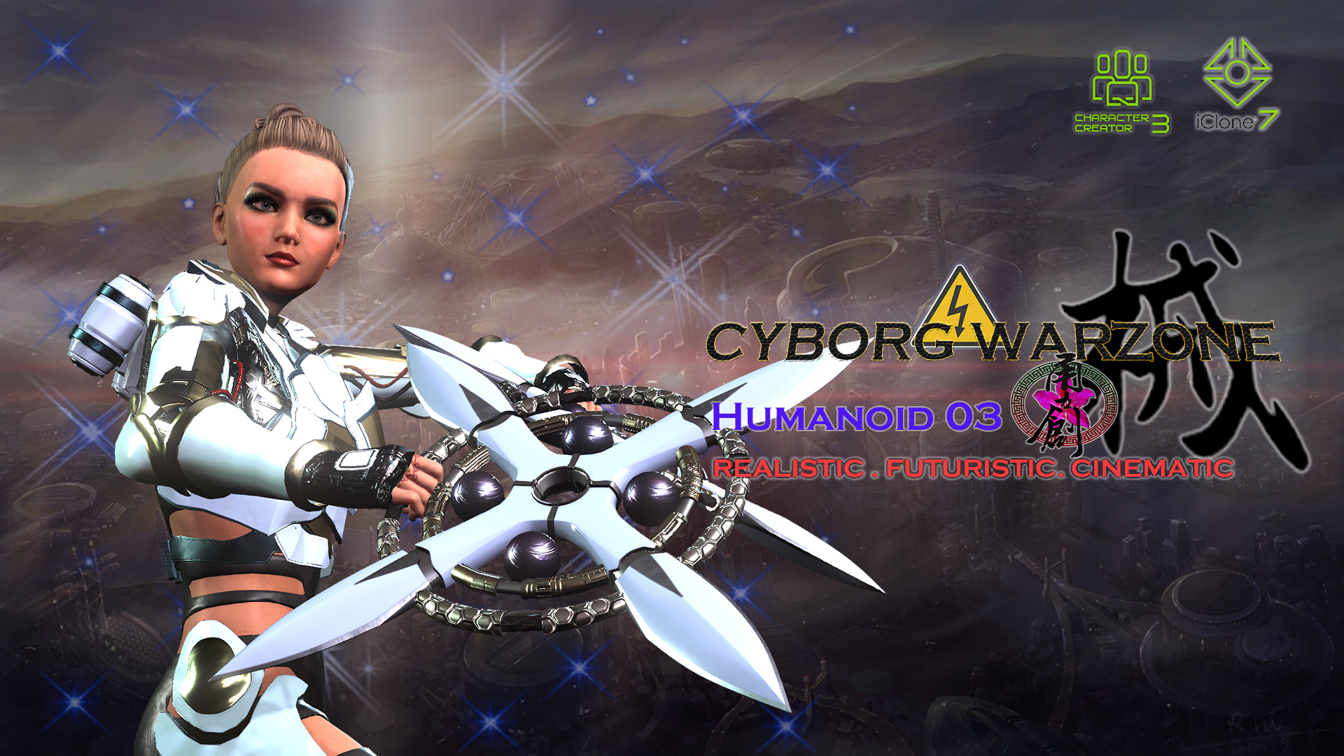 Cyborg WarZone-Humanoid03