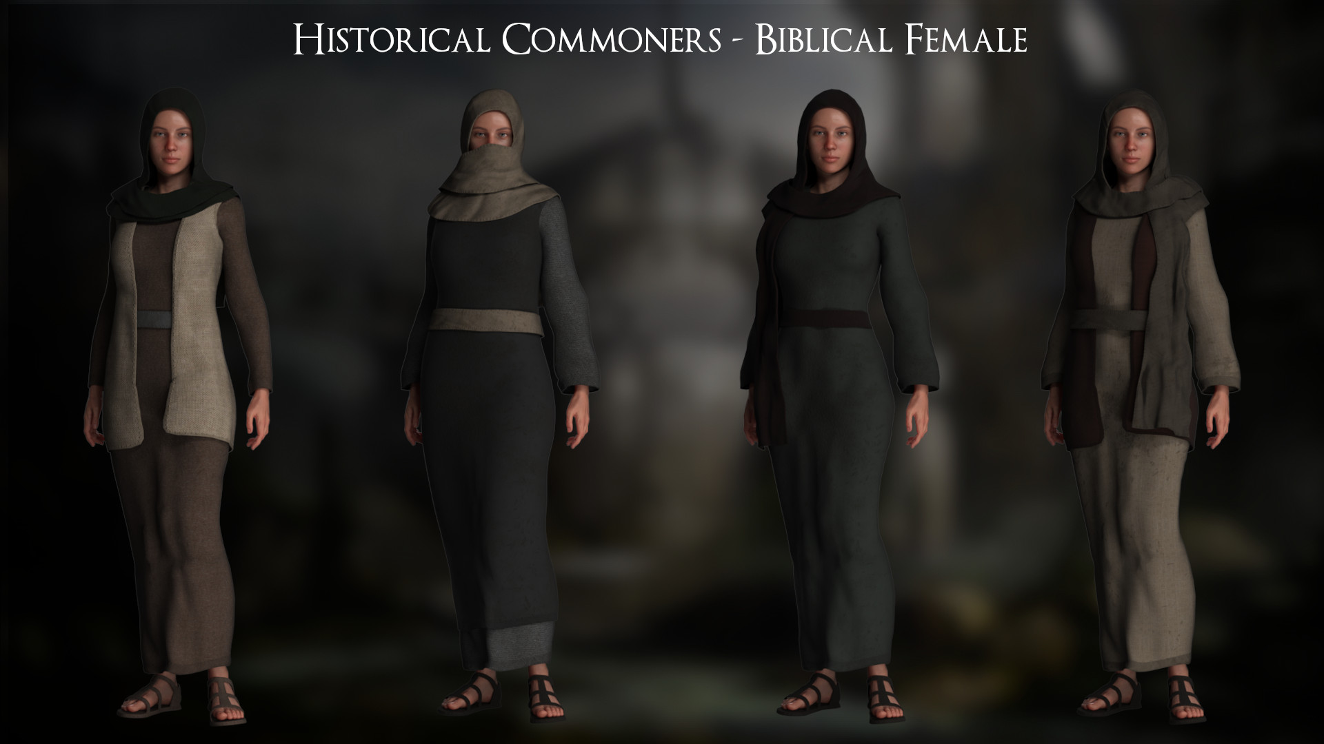 Historical - Biblical Female Commoners