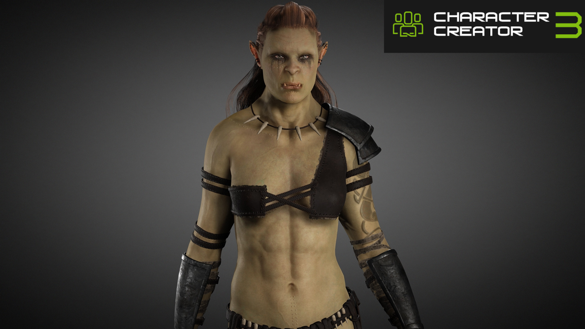 Wrynn the Fierce - Fantasy Orc