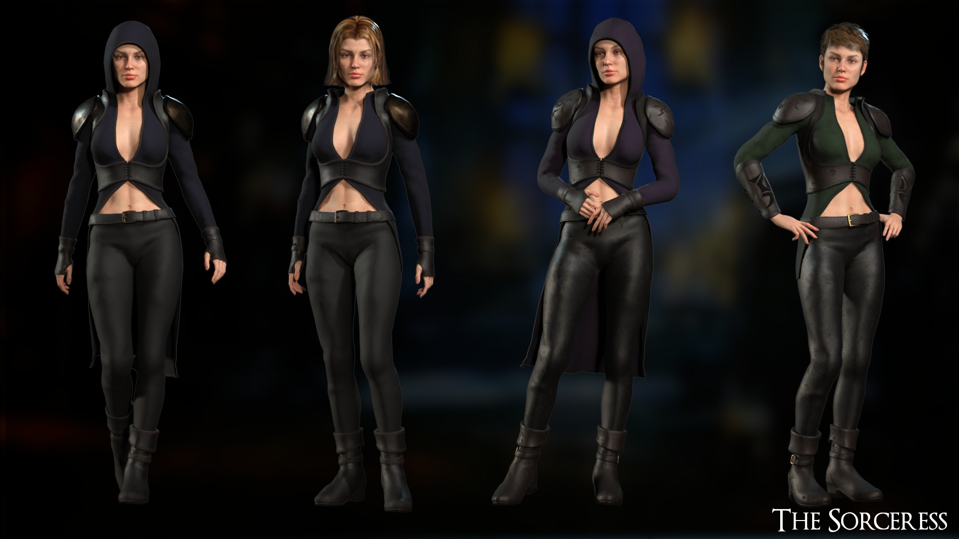 The Sorceress - Fantasy Armor