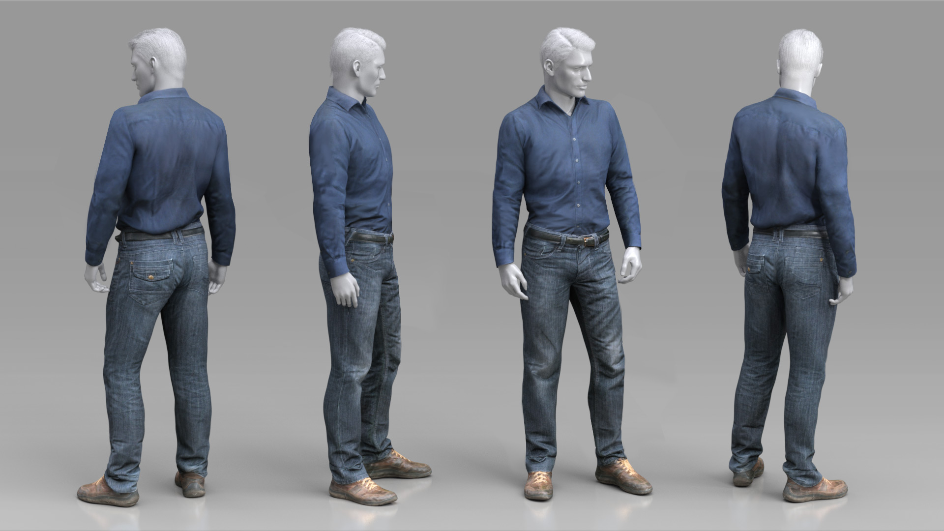 Casual Male 15 Character Creator/Outfit Reallusion Content Store
