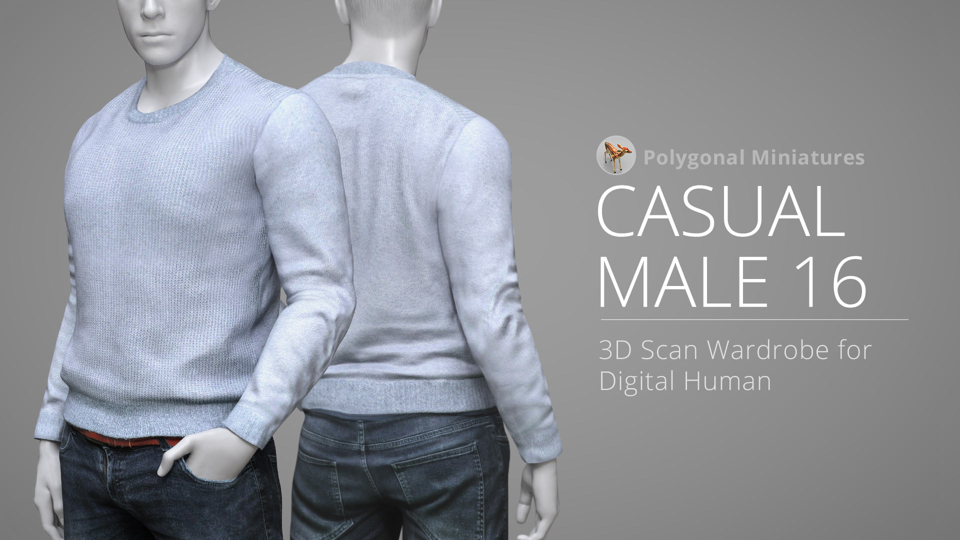 Casual Male 16 Character Creator/Outfit Reallusion Content Store
