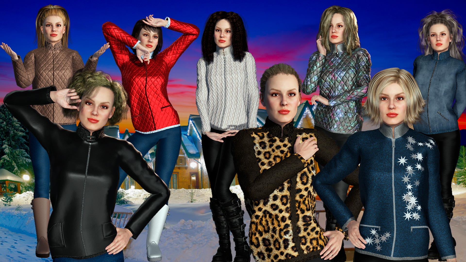 Warm Jacket- 8 Pack