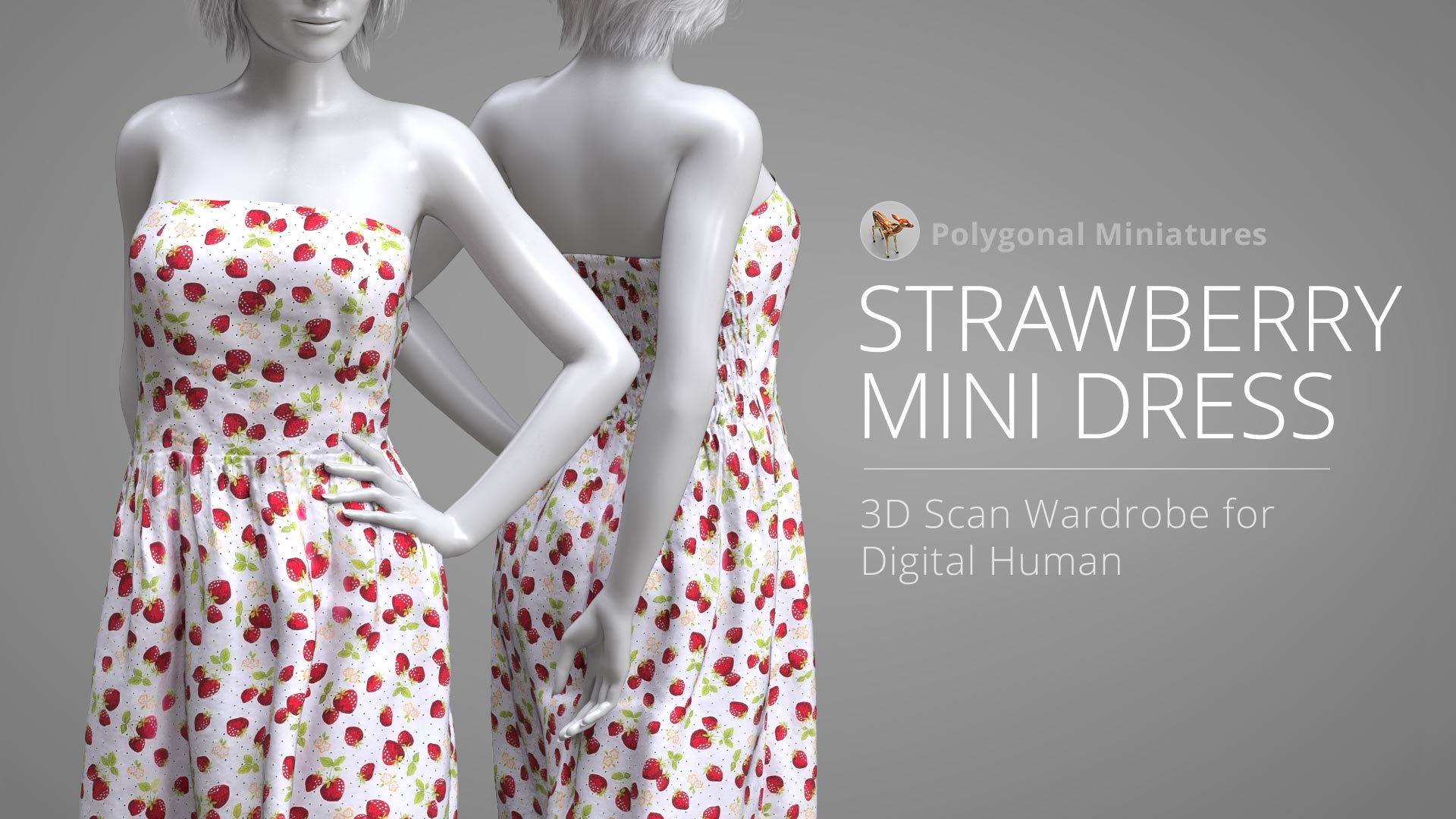 Strawberry Mini Dress