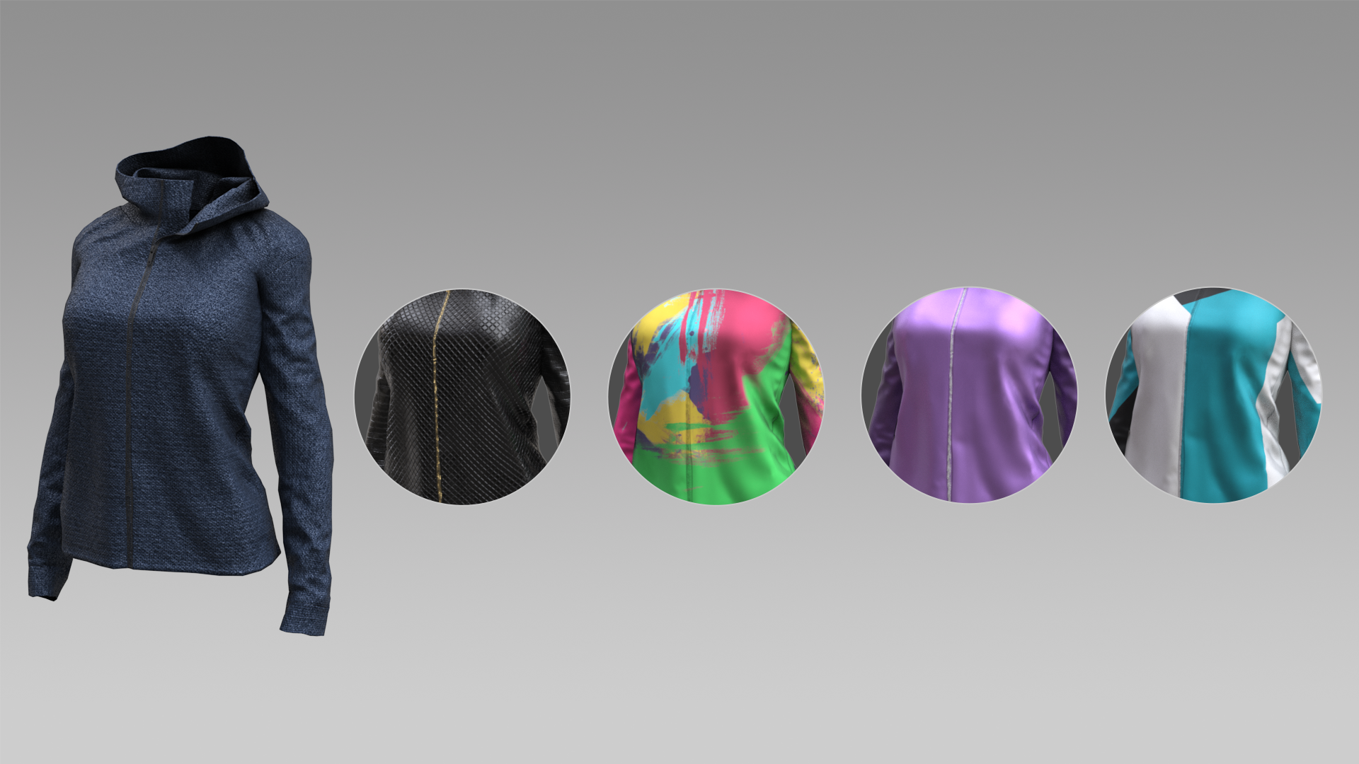 Track Jacket - Character Creator/Outfit - Reallusion Content Store
