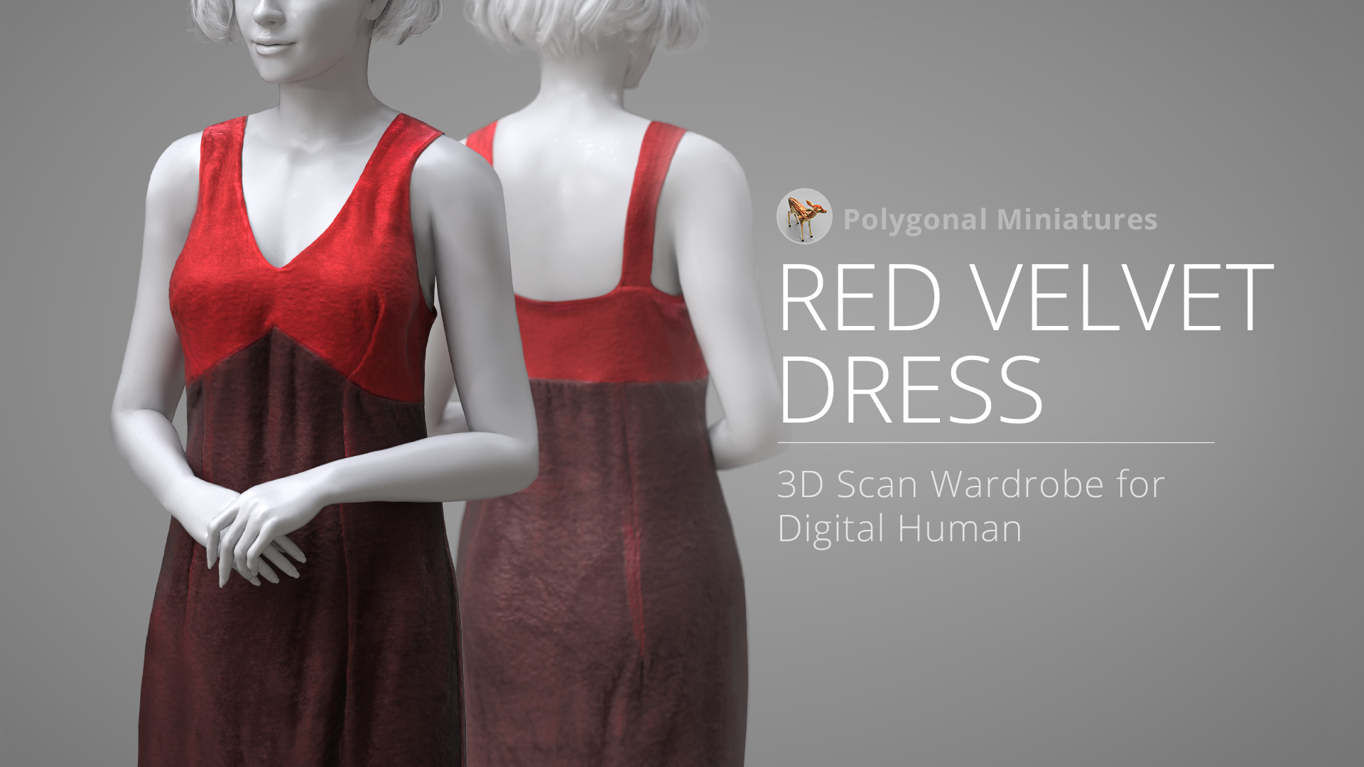 Red Velvet Dress
