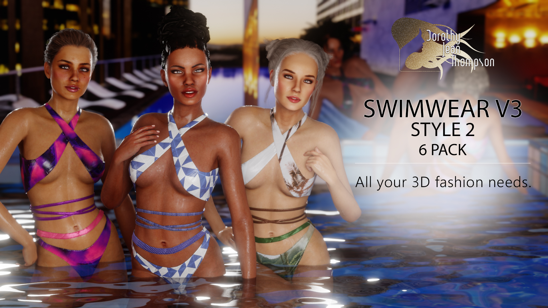 SwimWearV2_S2 - 6 Pack
