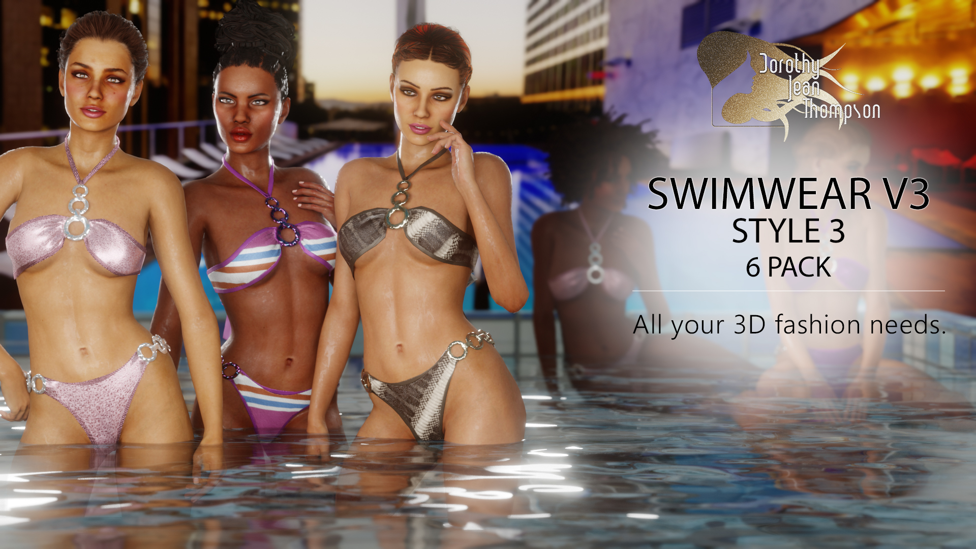 SwimWearV2_S3 - 6 Pack