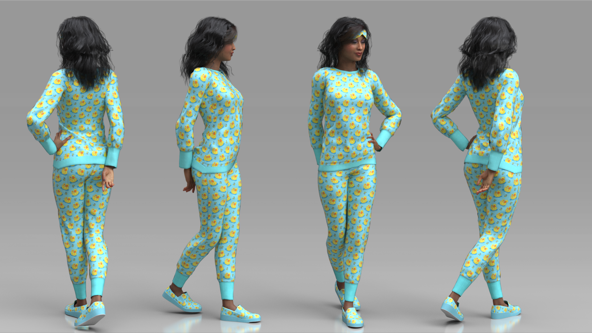 My Pyjamas Visual Everyday Pyjamas - Character Creator/Outfit - Reallusion Content Store
