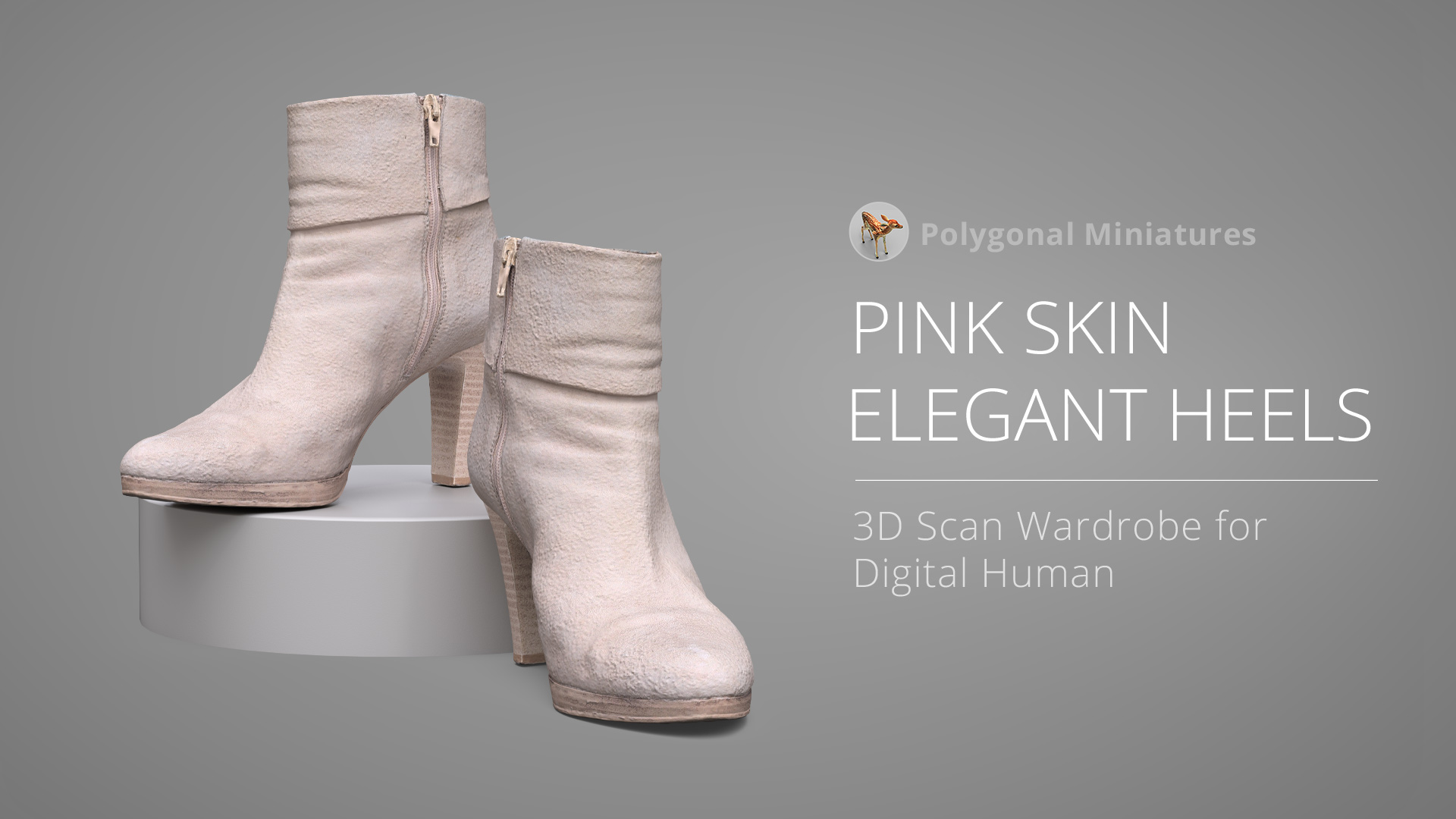 Pink Skin Elegant Heels