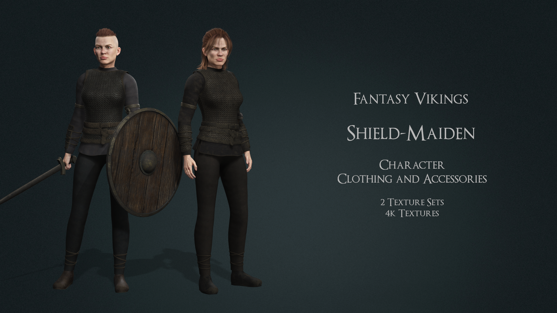 Fantasy Viking - Shield Maiden
