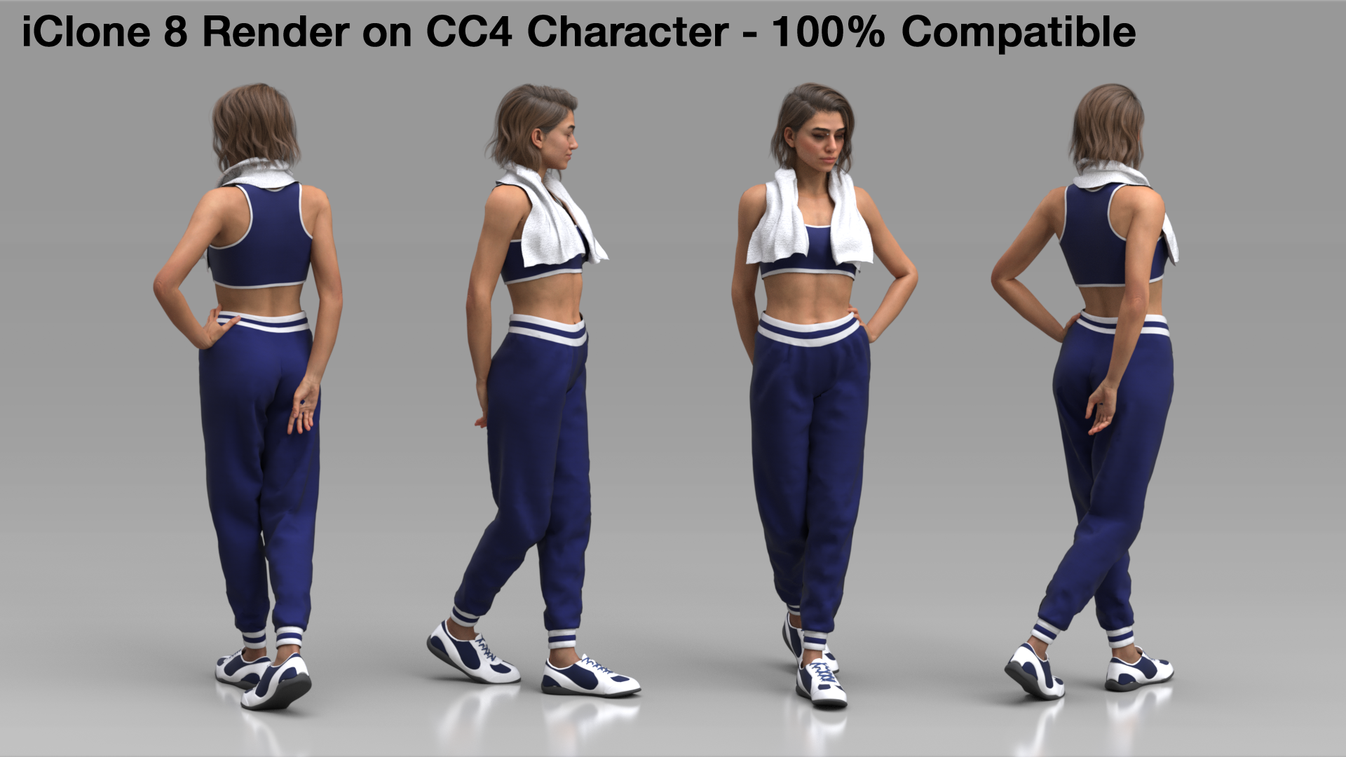Gym Workout - Character Creator/Outfit - Reallusion Content Store