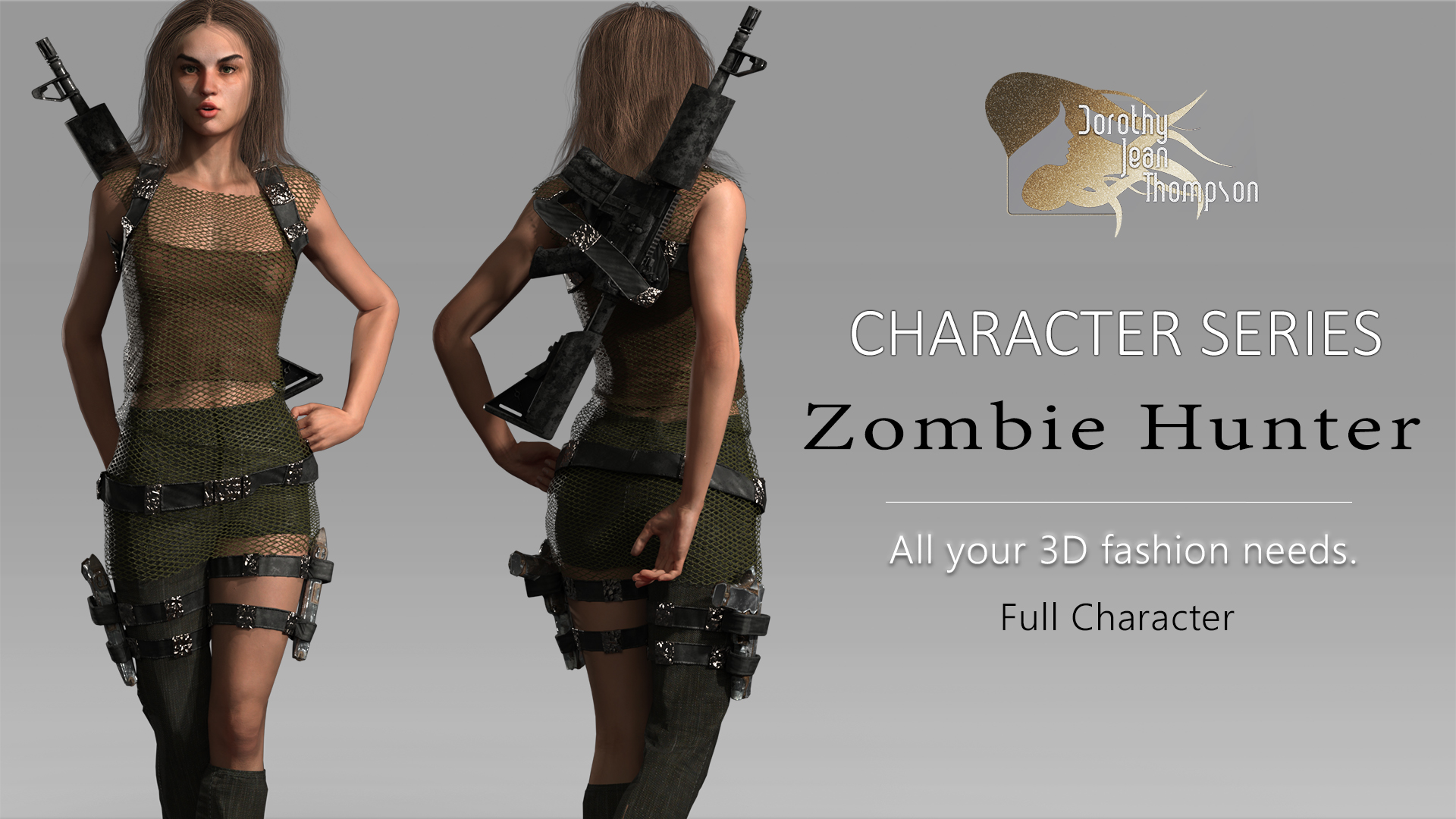 Zombie Hunter_Character Series V1