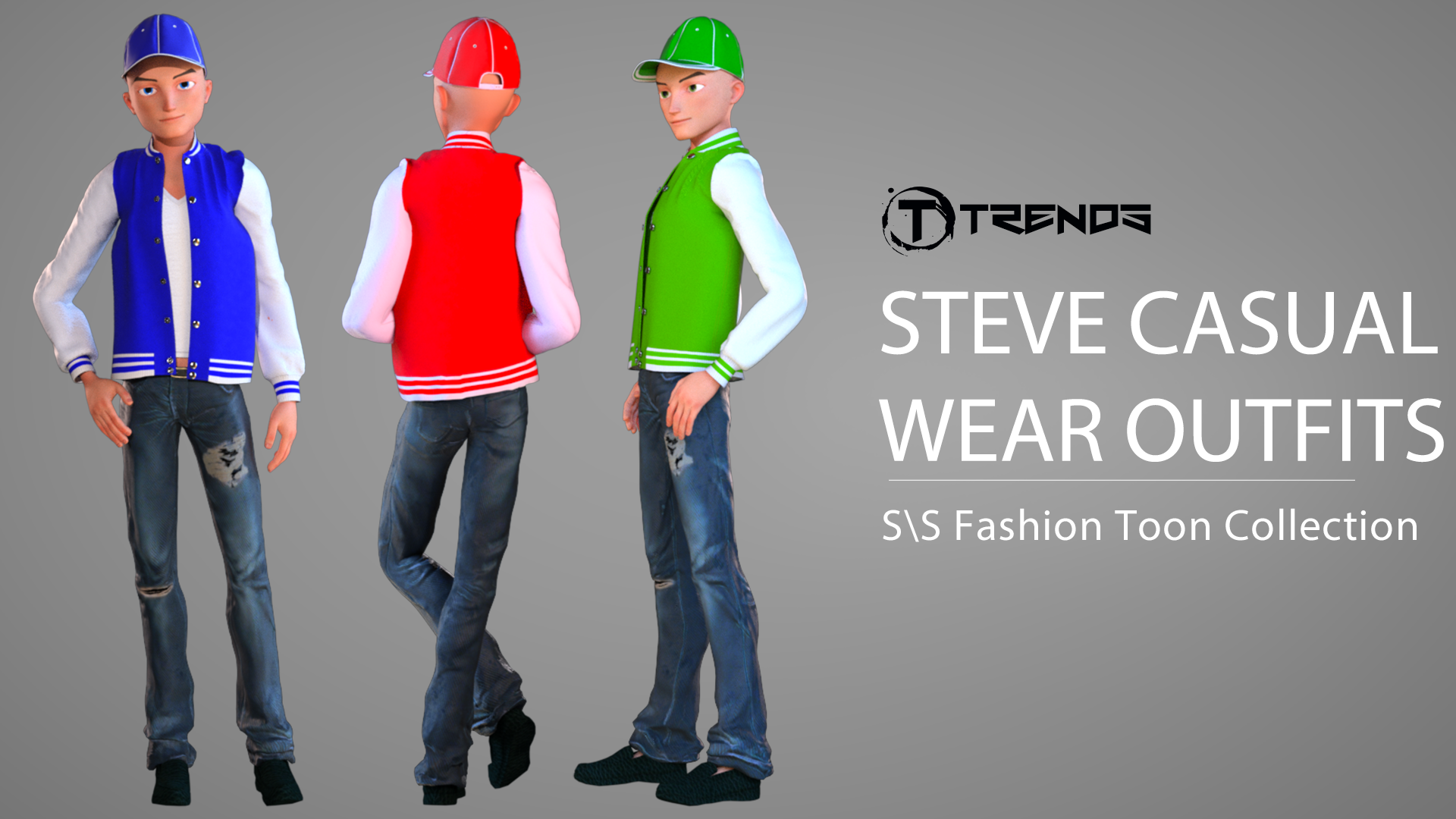 Steve Casual Outfits