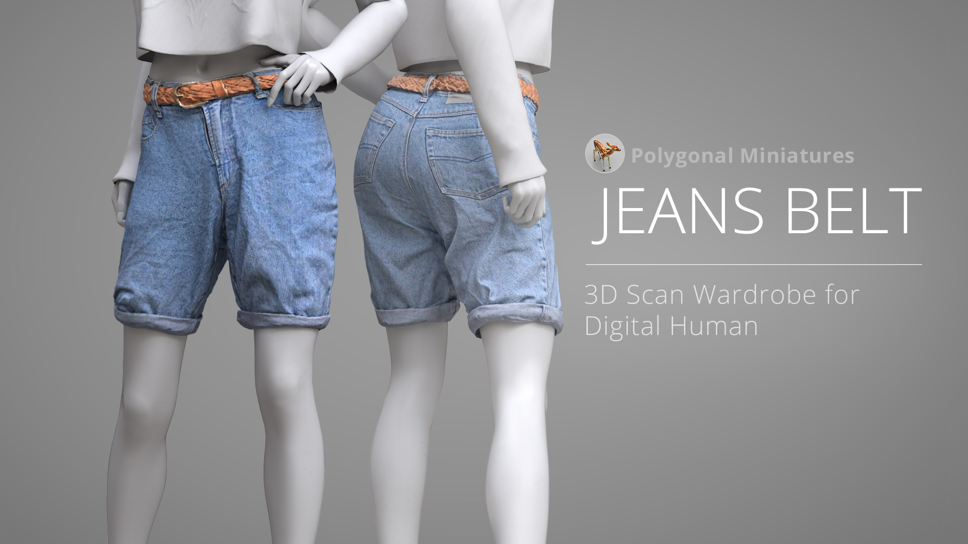 Jeans Belt - Character Creator/Outfit - Reallusion Content Store