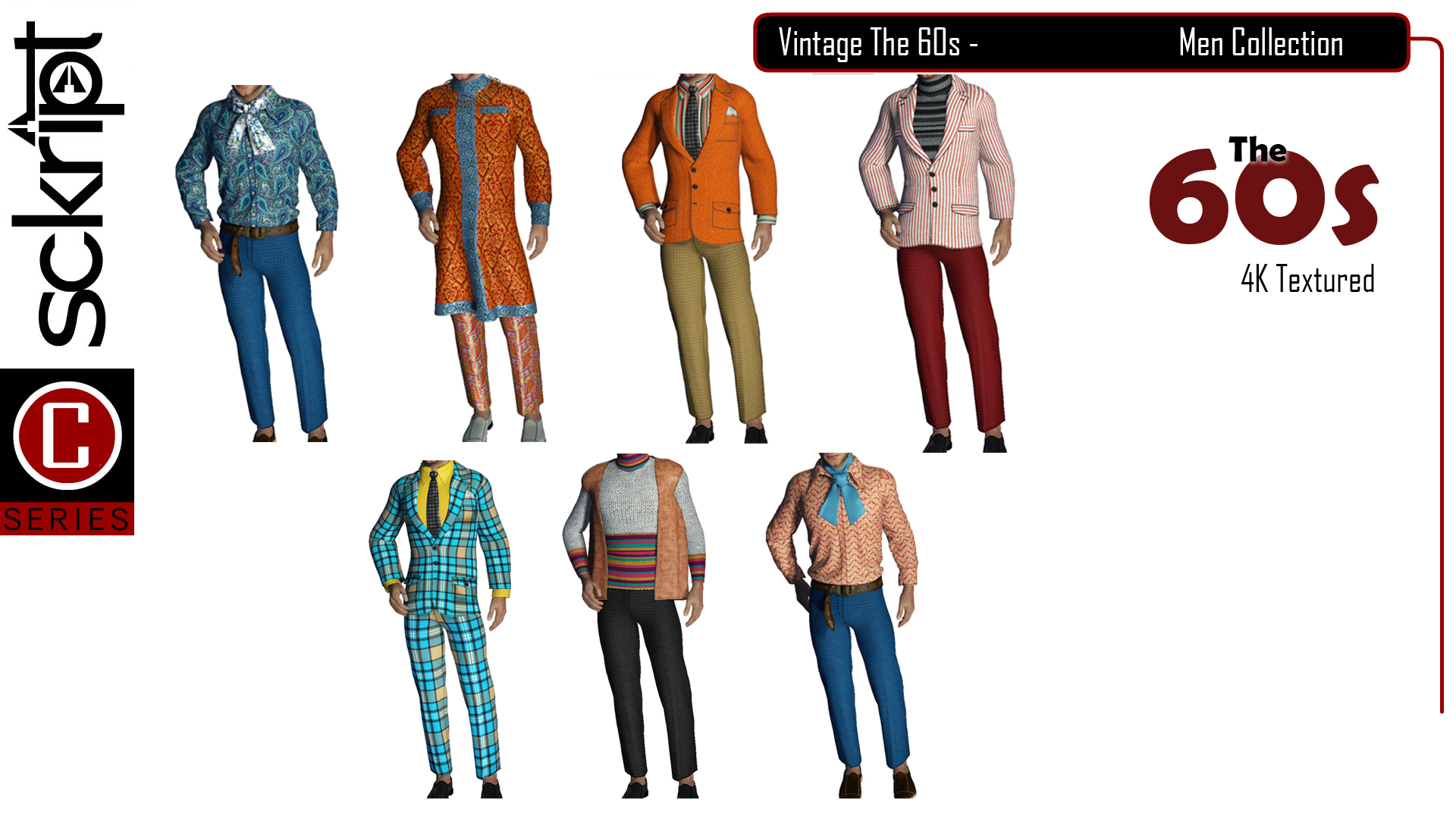 Sckript Vintage 60s - Men Collection