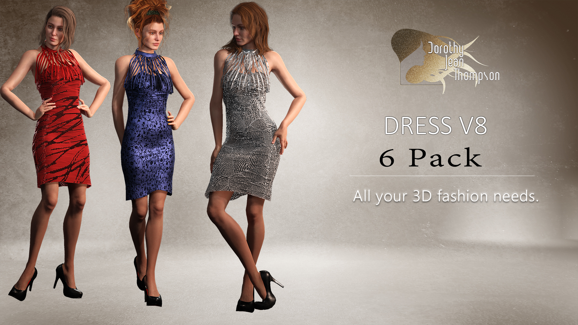 Dress V8 - 6 Pack