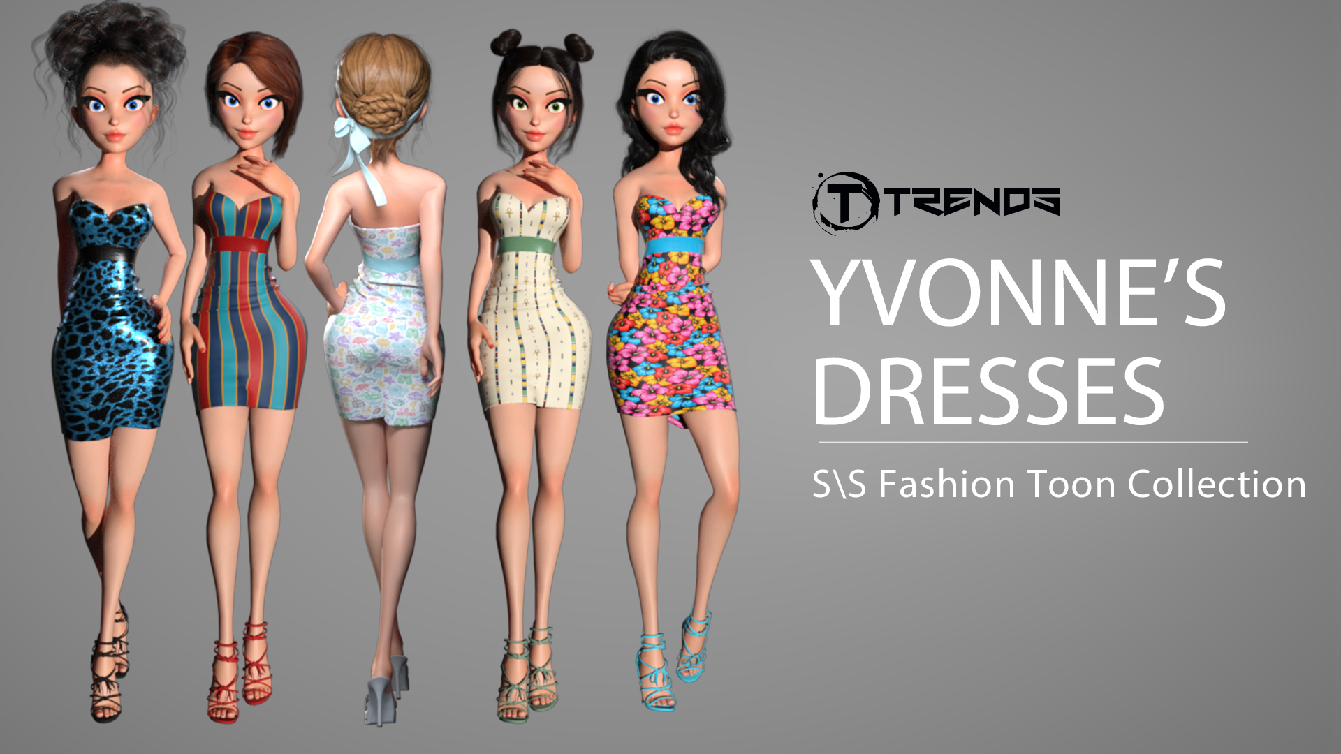 Yvonne's Strapless Dresses