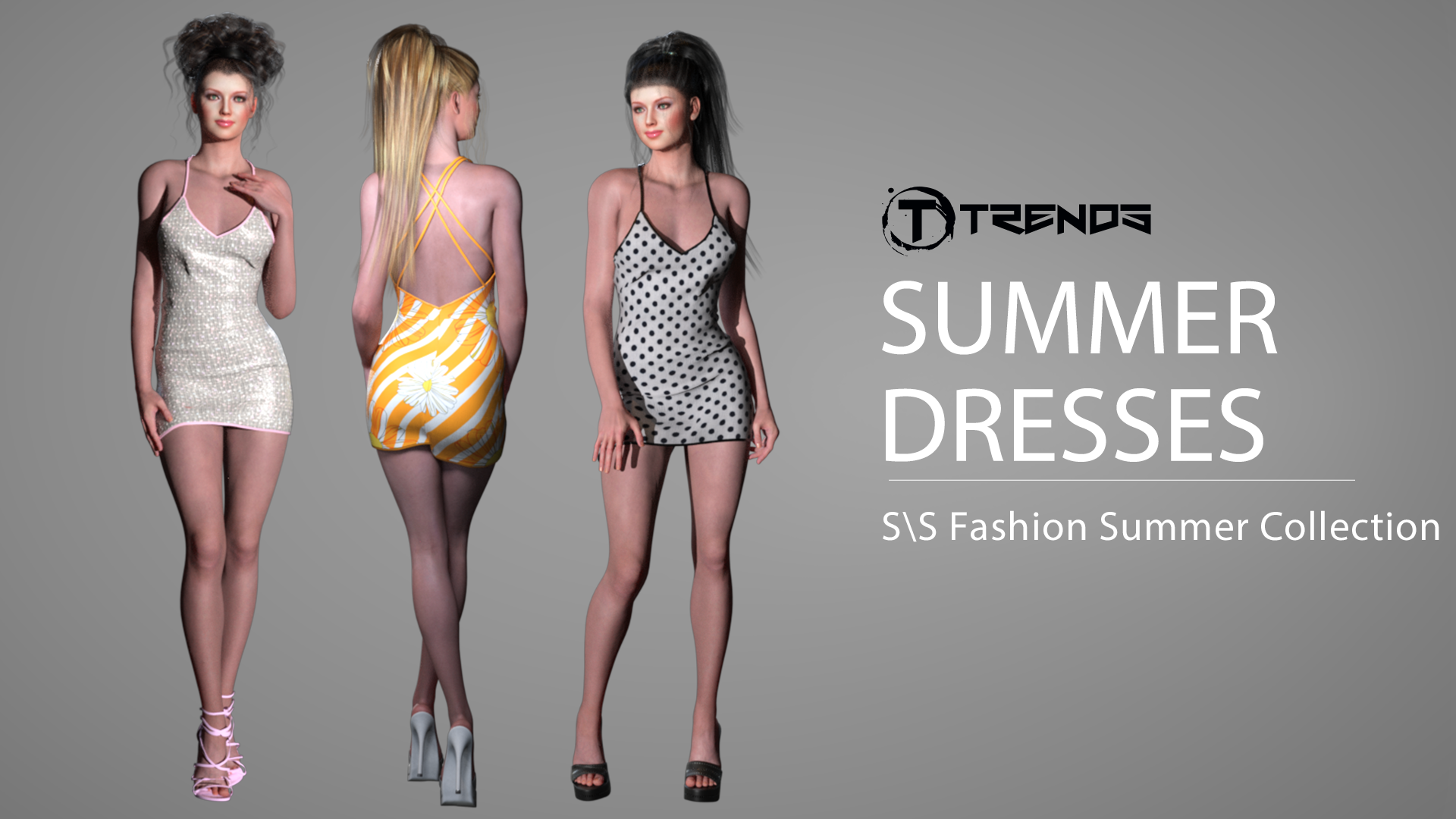 Summer Dresses - Character Creator/Outfit - Reallusion Content Store