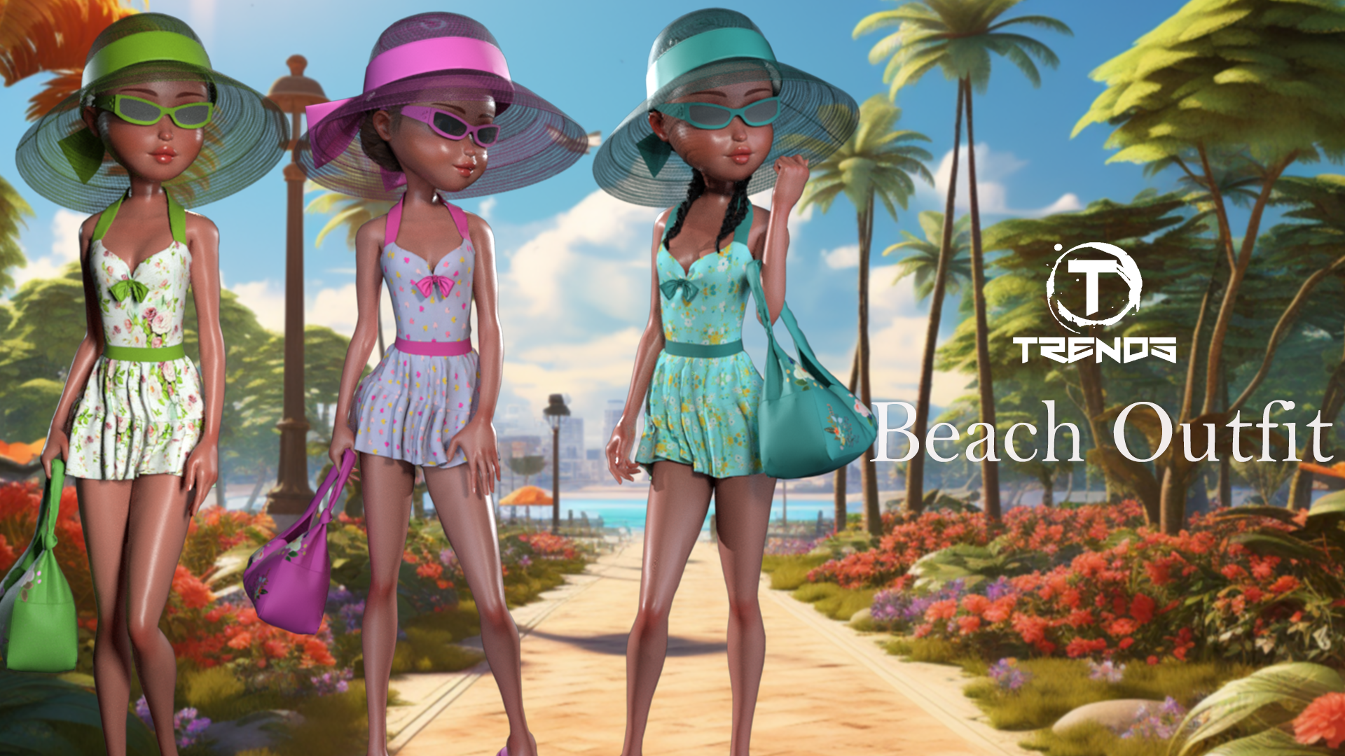Tammy's Beach Outfits