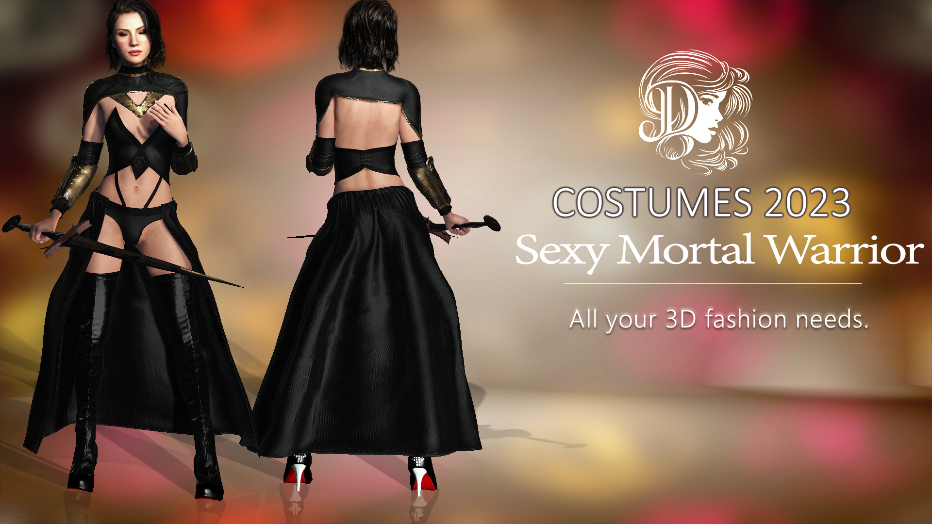 Sexy Mortal Warrior Costume